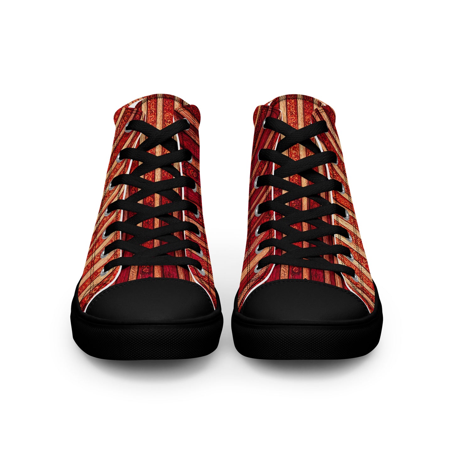 Intricate Carmine Women’s high top canvas shoes