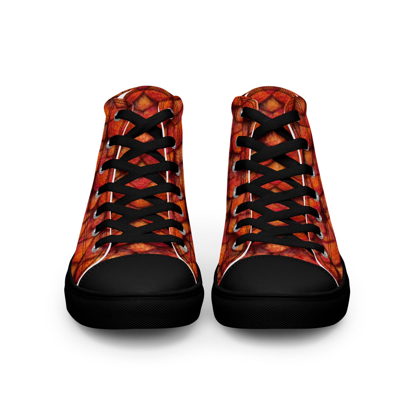 Kurtalor, the Infernal Sentinel of Joy and Peace Women’s high top canvas shoes