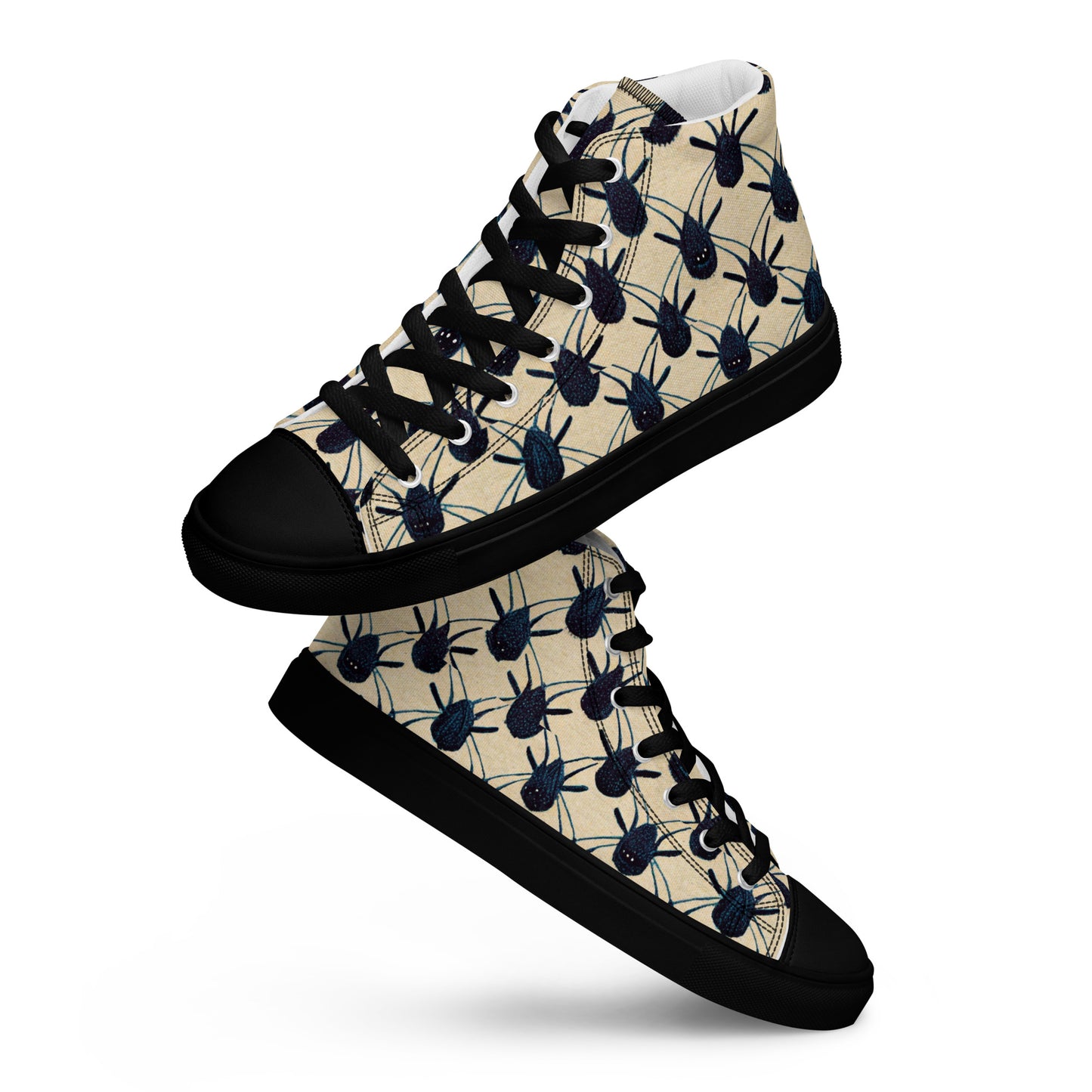 Spider Weave Women’s high top canvas shoes