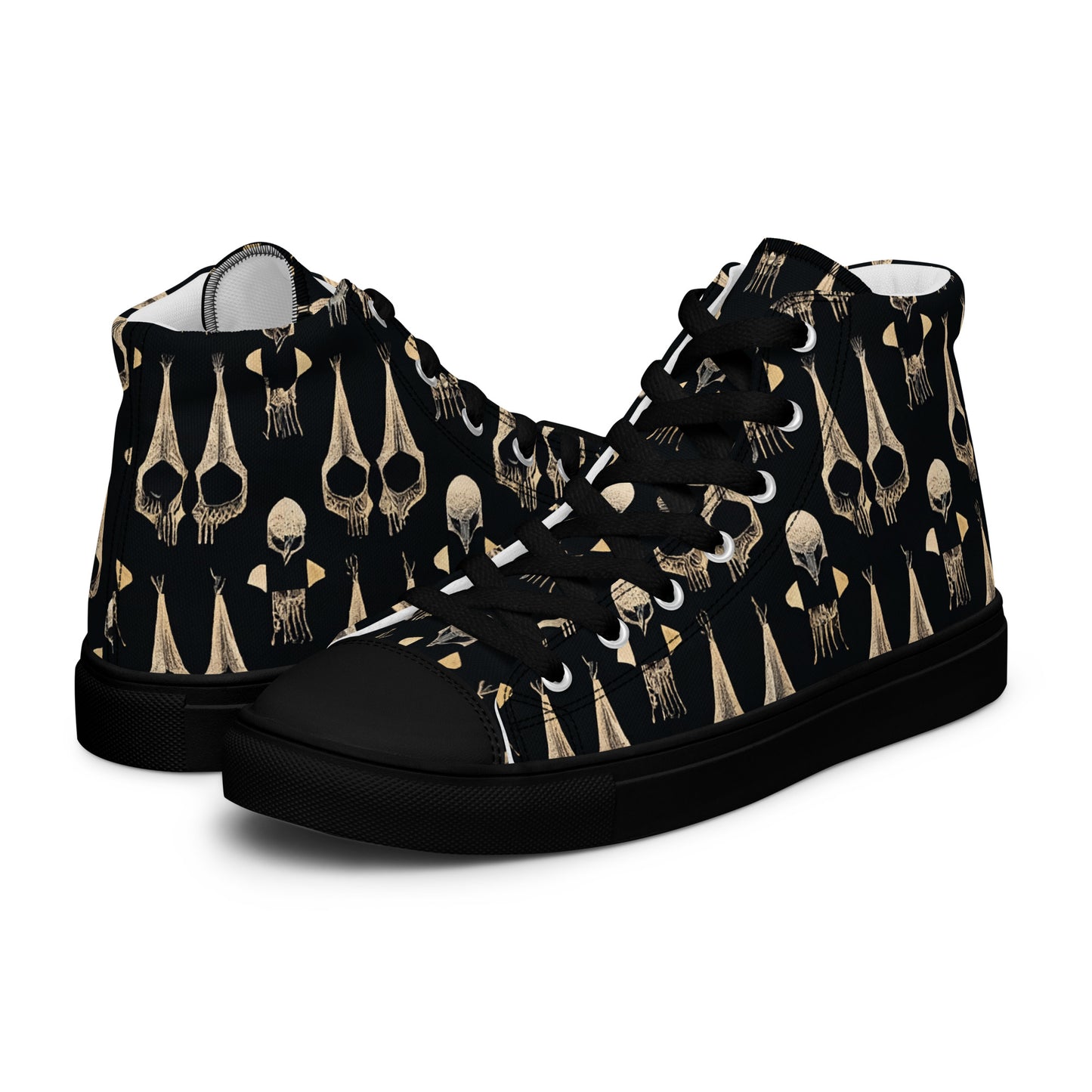 Bare Bones Women’s high top canvas shoes