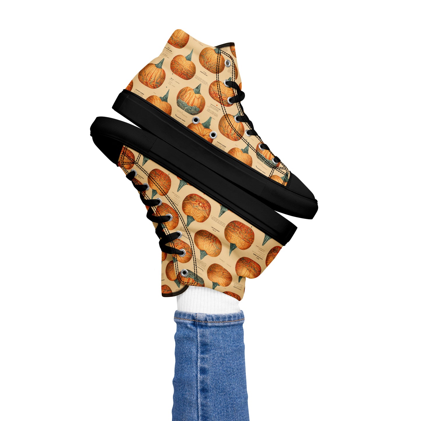 Pumpkin Patch Women’s high top canvas shoes