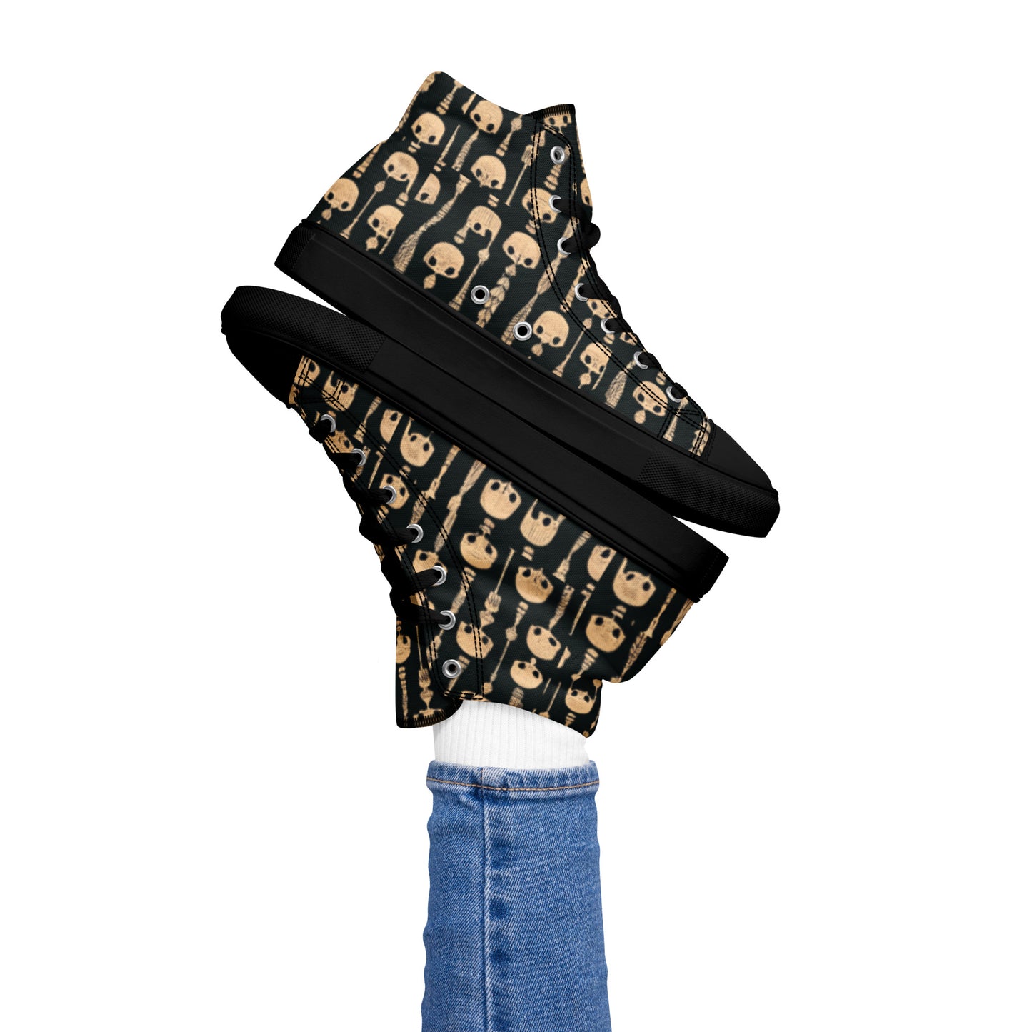 Boney Abstractions Women’s high top canvas shoes