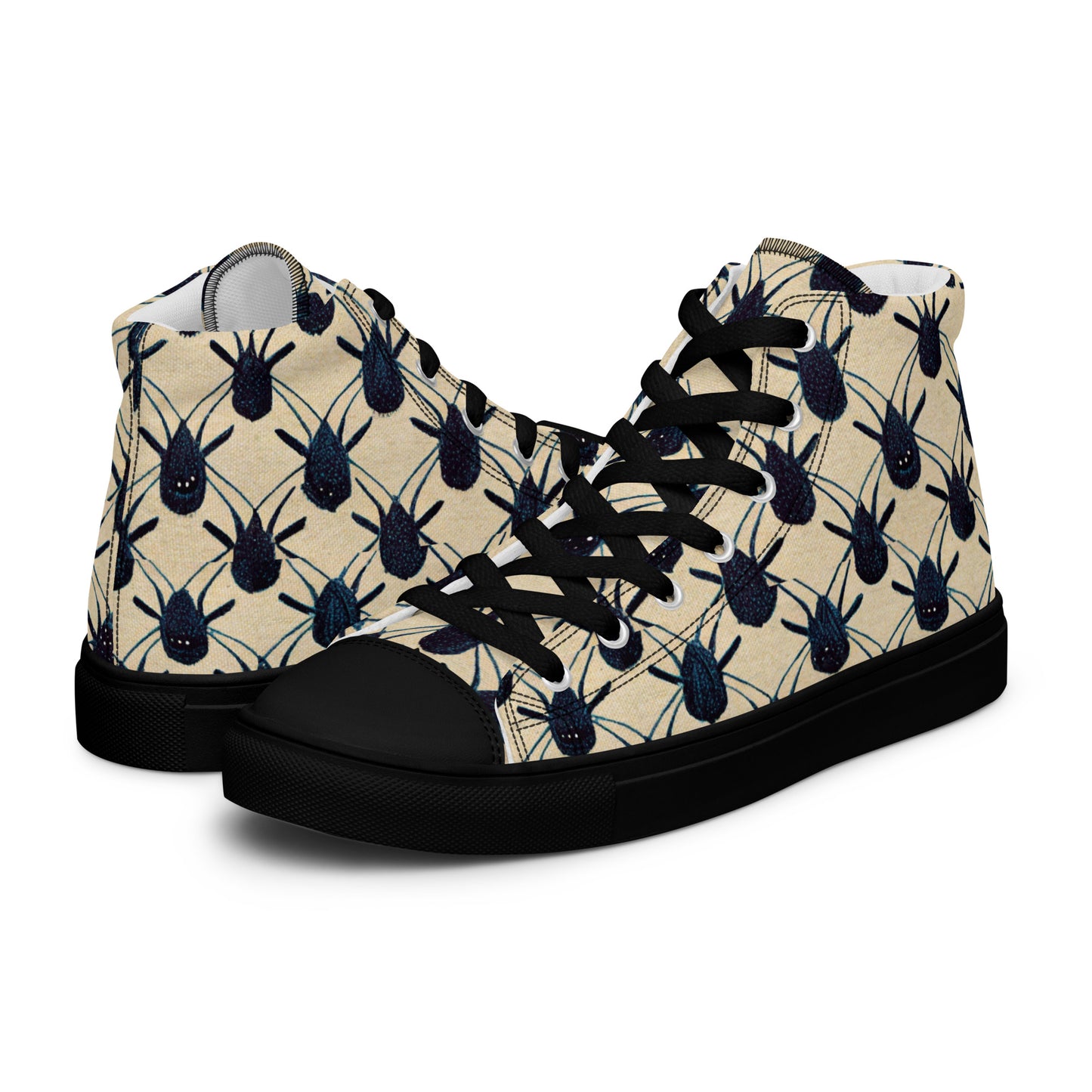 Spider Weave Women’s high top canvas shoes