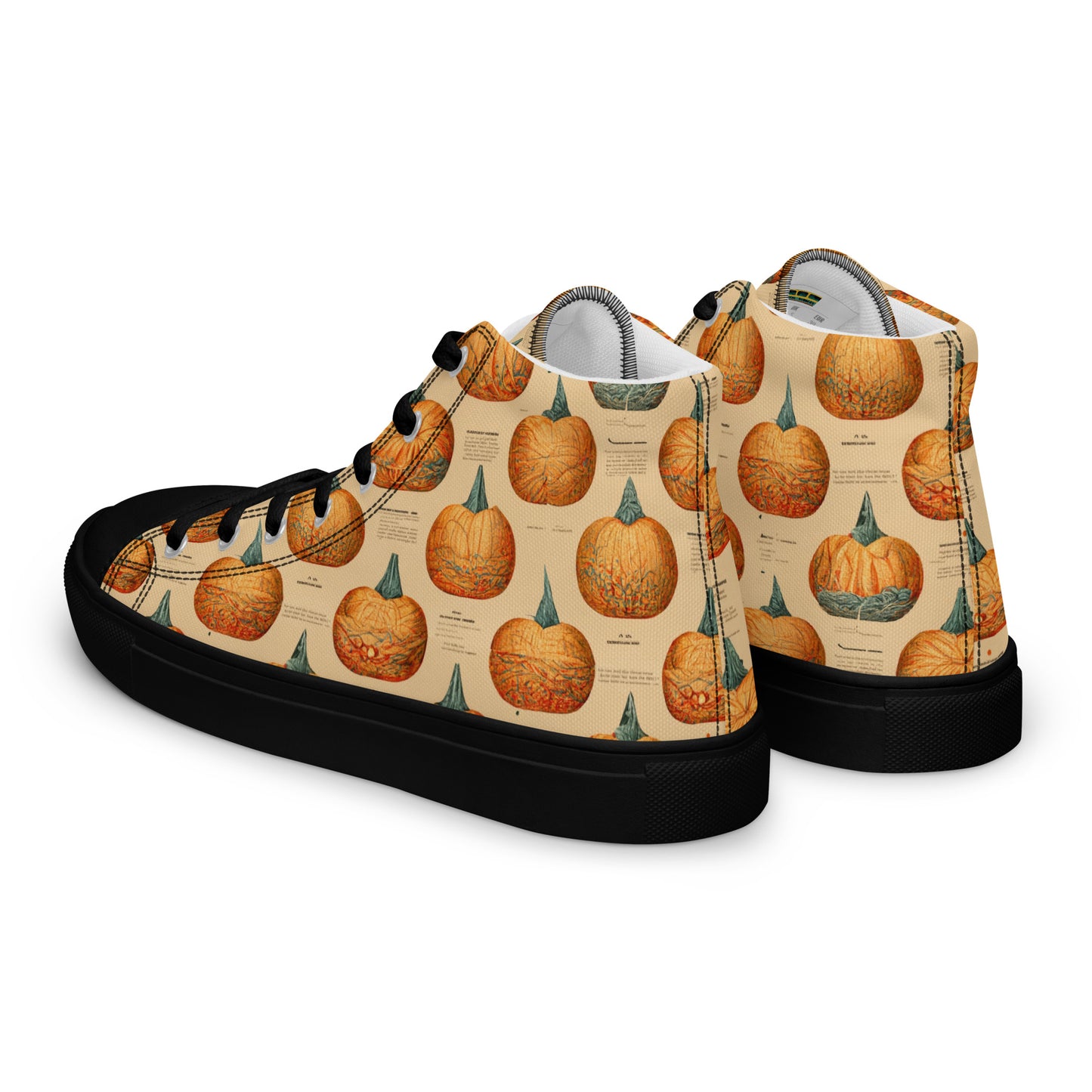 Pumpkin Patch Women’s high top canvas shoes