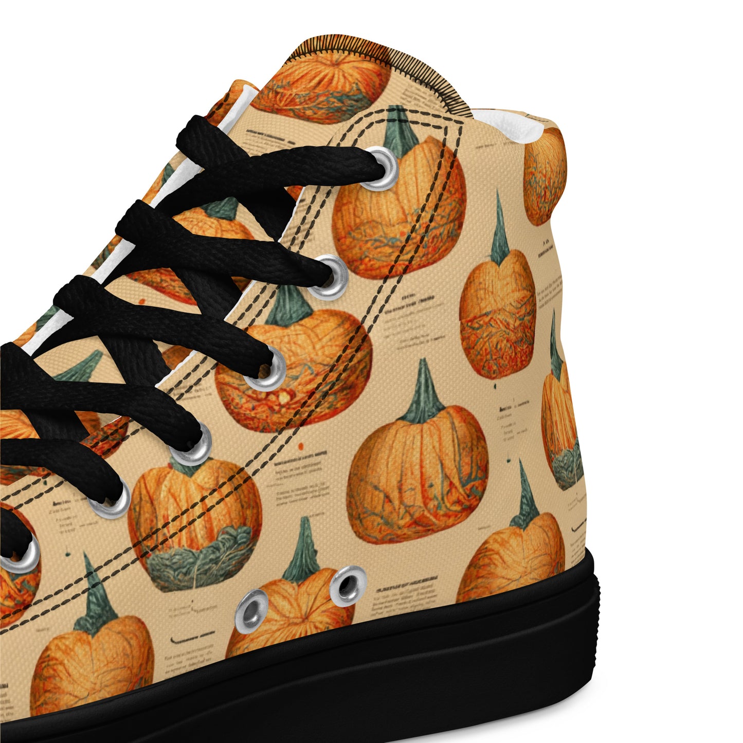 Pumpkin Patch Women’s high top canvas shoes