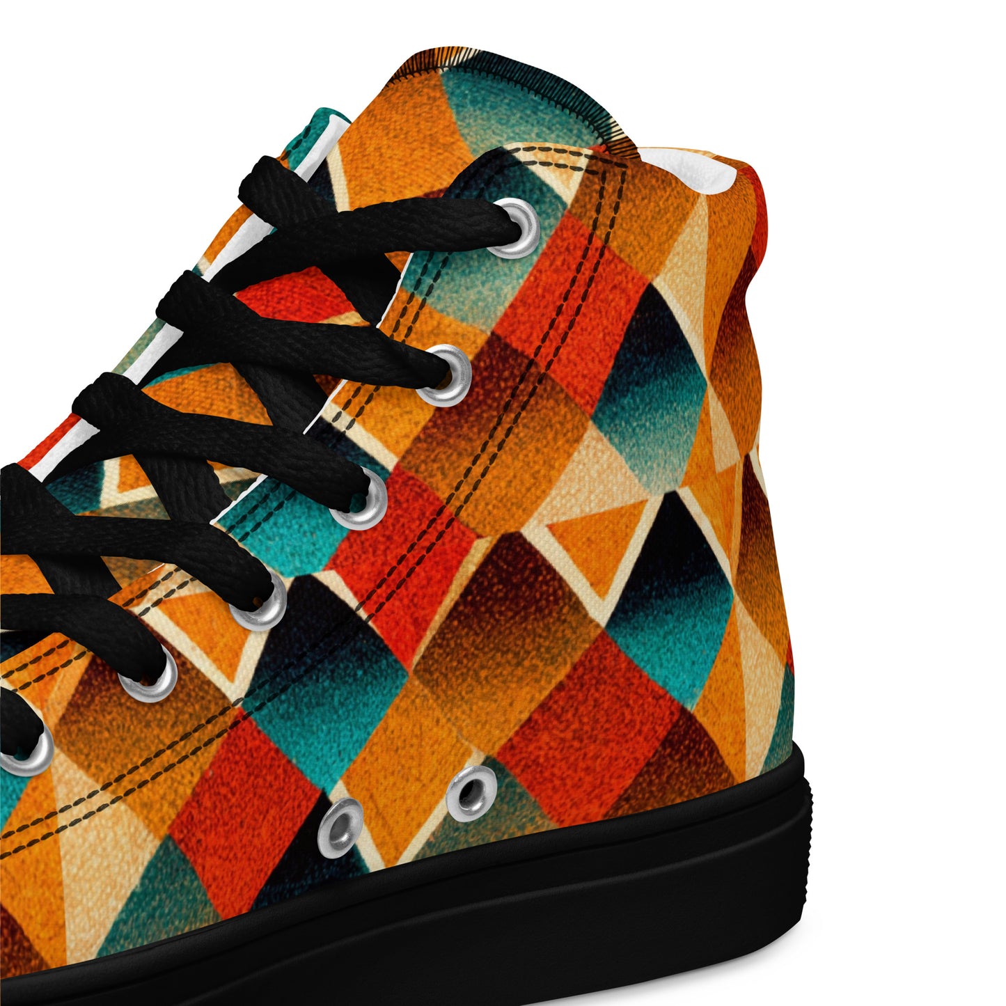 Elemental Weave Women’s high top canvas shoes