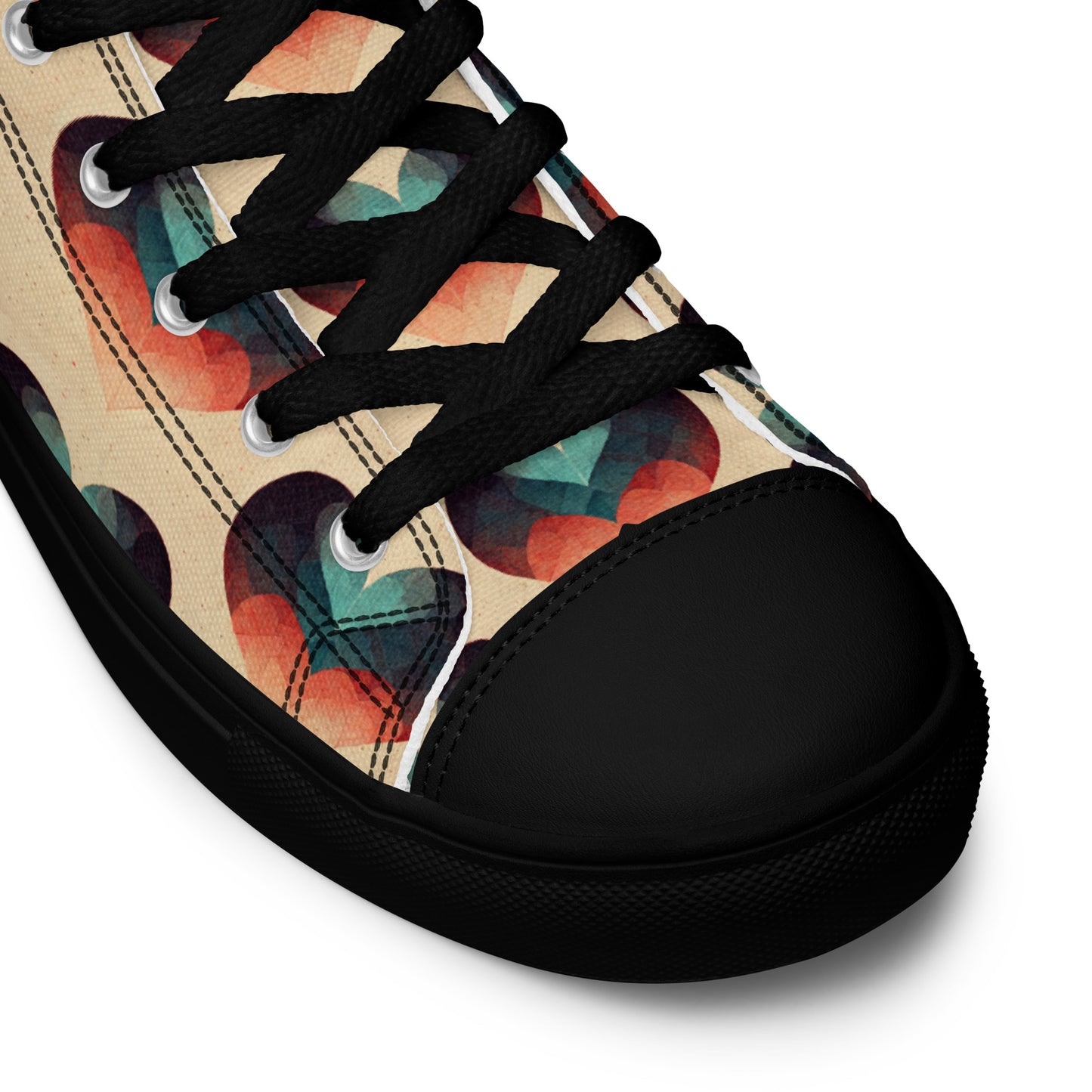 Romantic Reverie Women’s high top canvas shoes