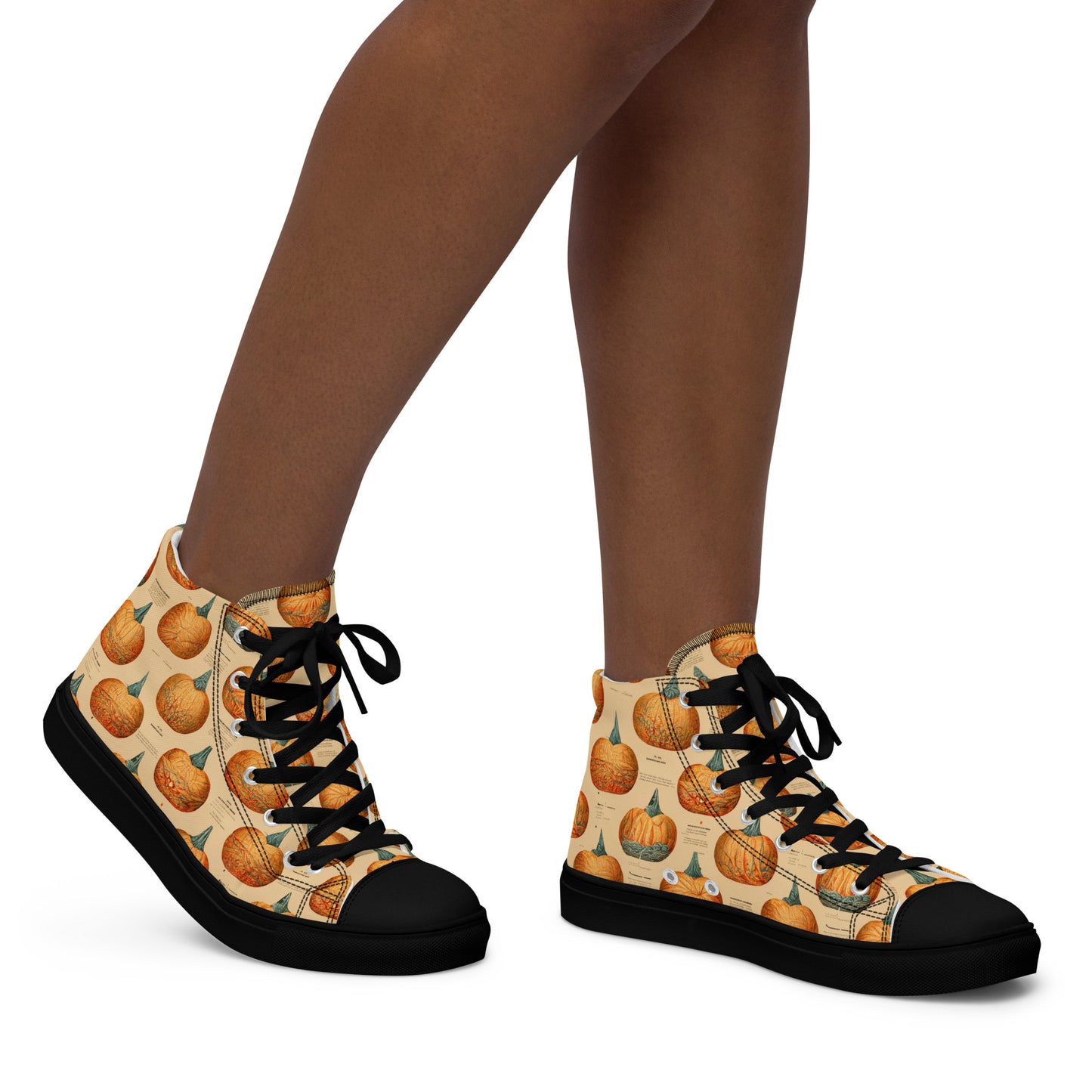 Pumpkin Patch Women’s high top canvas shoes