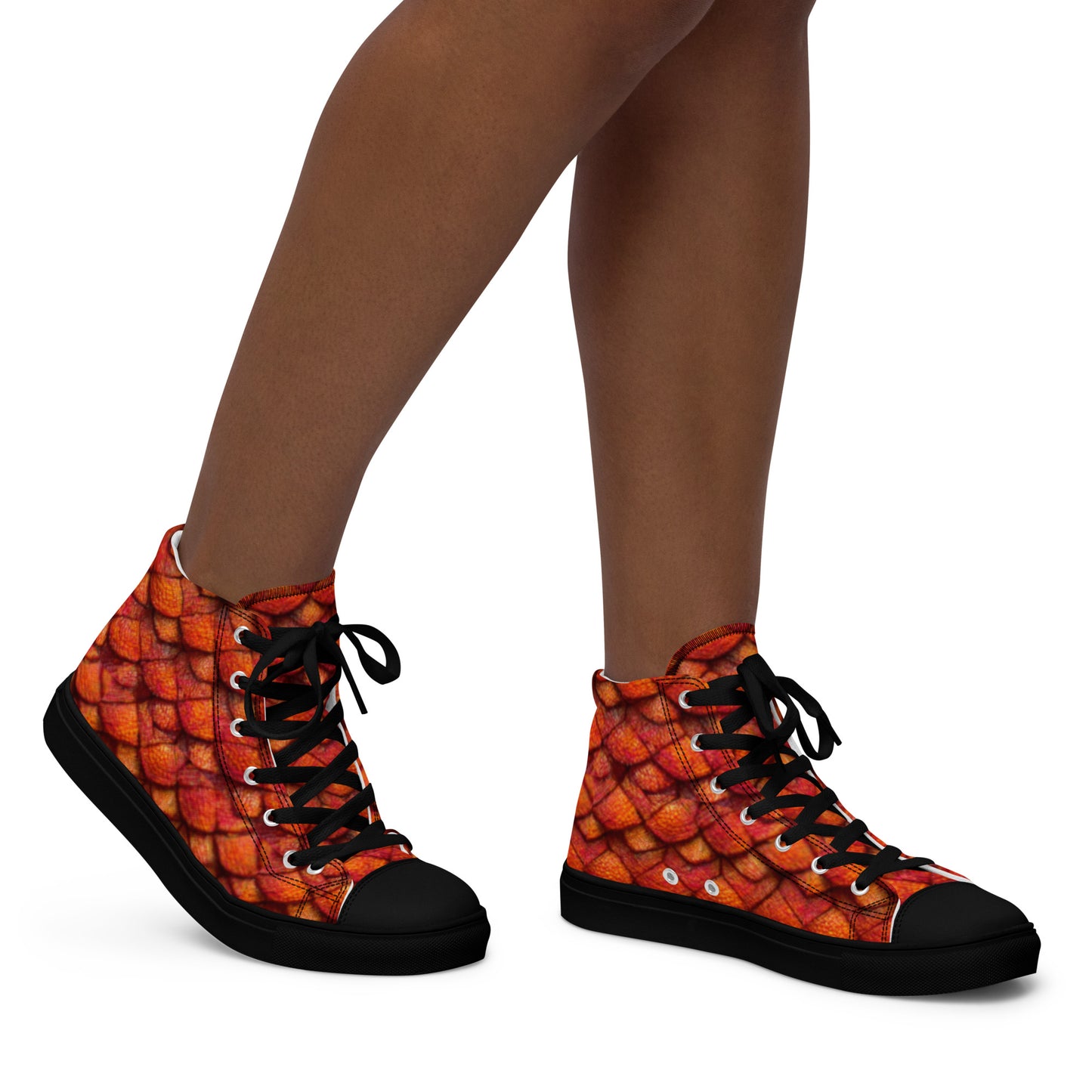 Kurtalor, the Infernal Sentinel of Joy and Peace Women’s high top canvas shoes