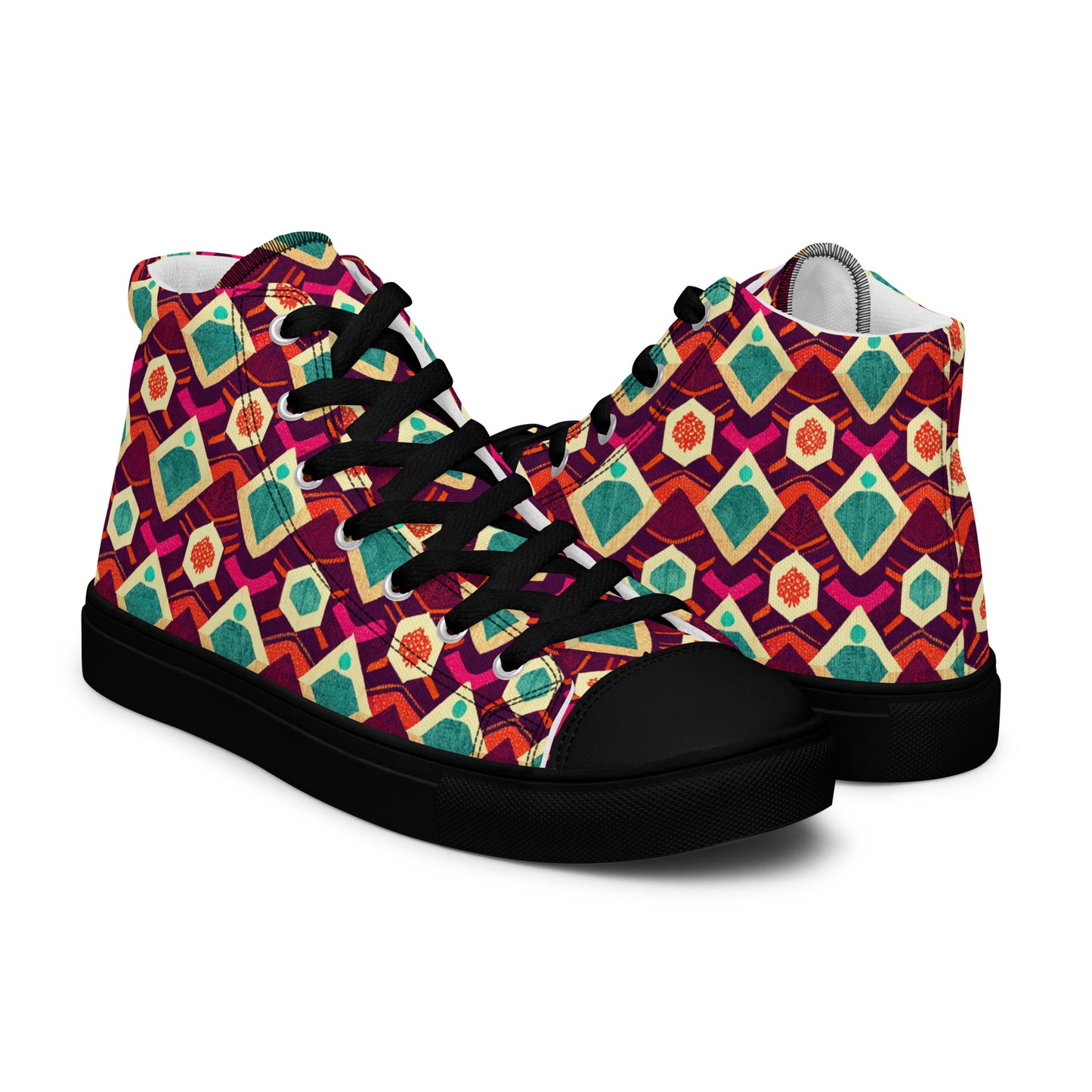 Morning Delight Women’s high top canvas shoes