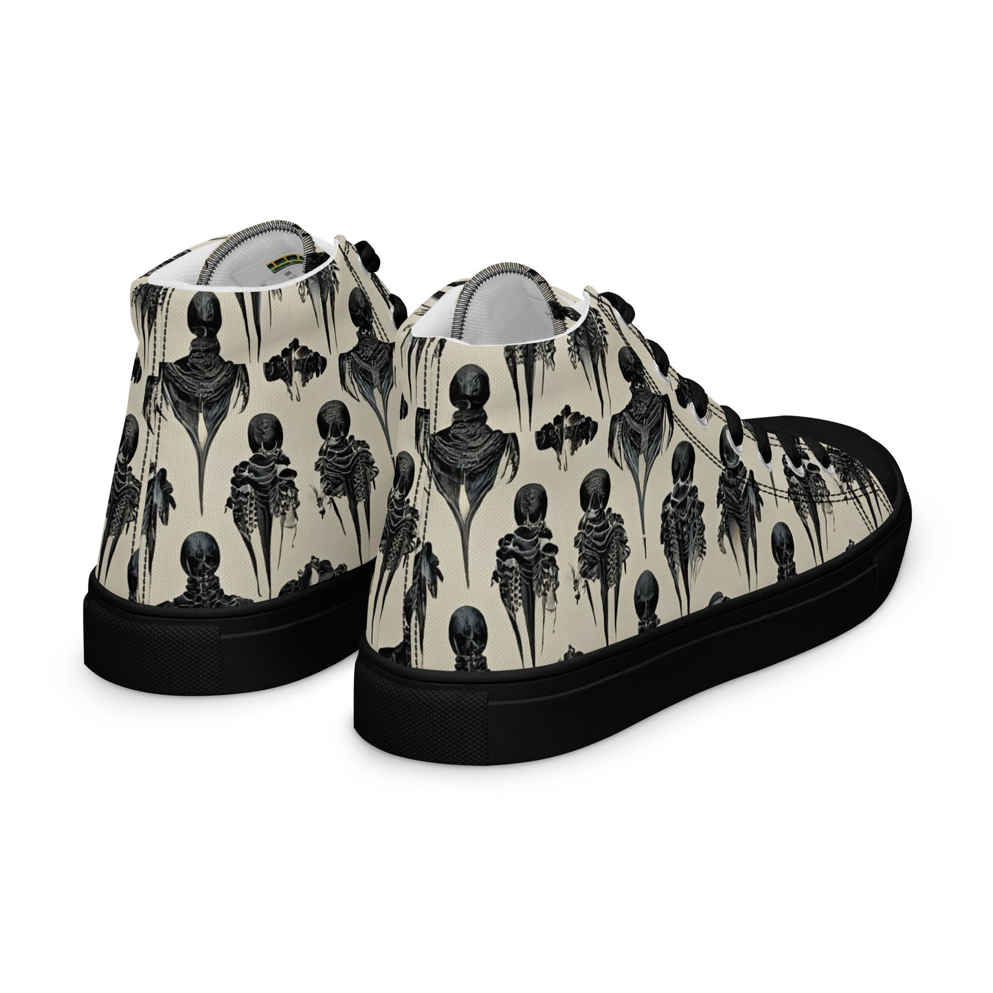 Bone Dance Women’s high top canvas shoes