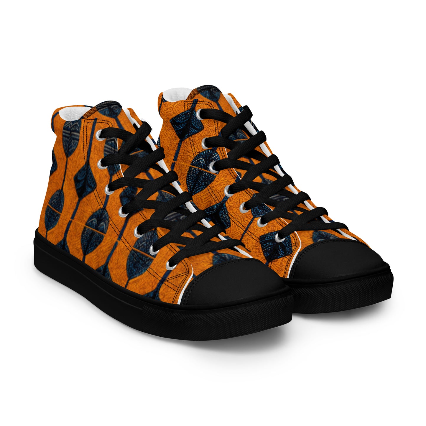 Mask Hues Harmony Women’s high top canvas shoes