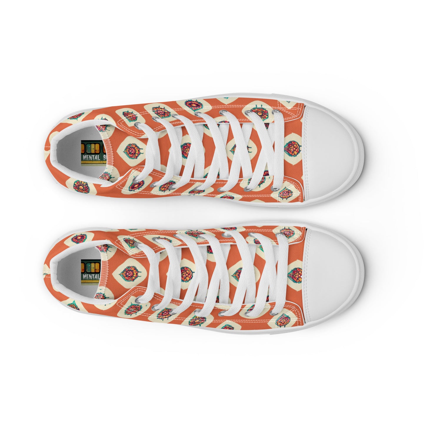 Mango Tango Women’s high top canvas shoes