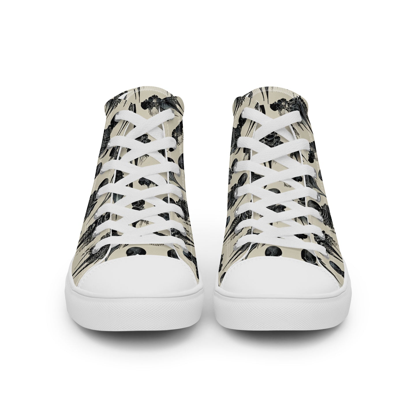 Bone Dance Women’s high top canvas shoes