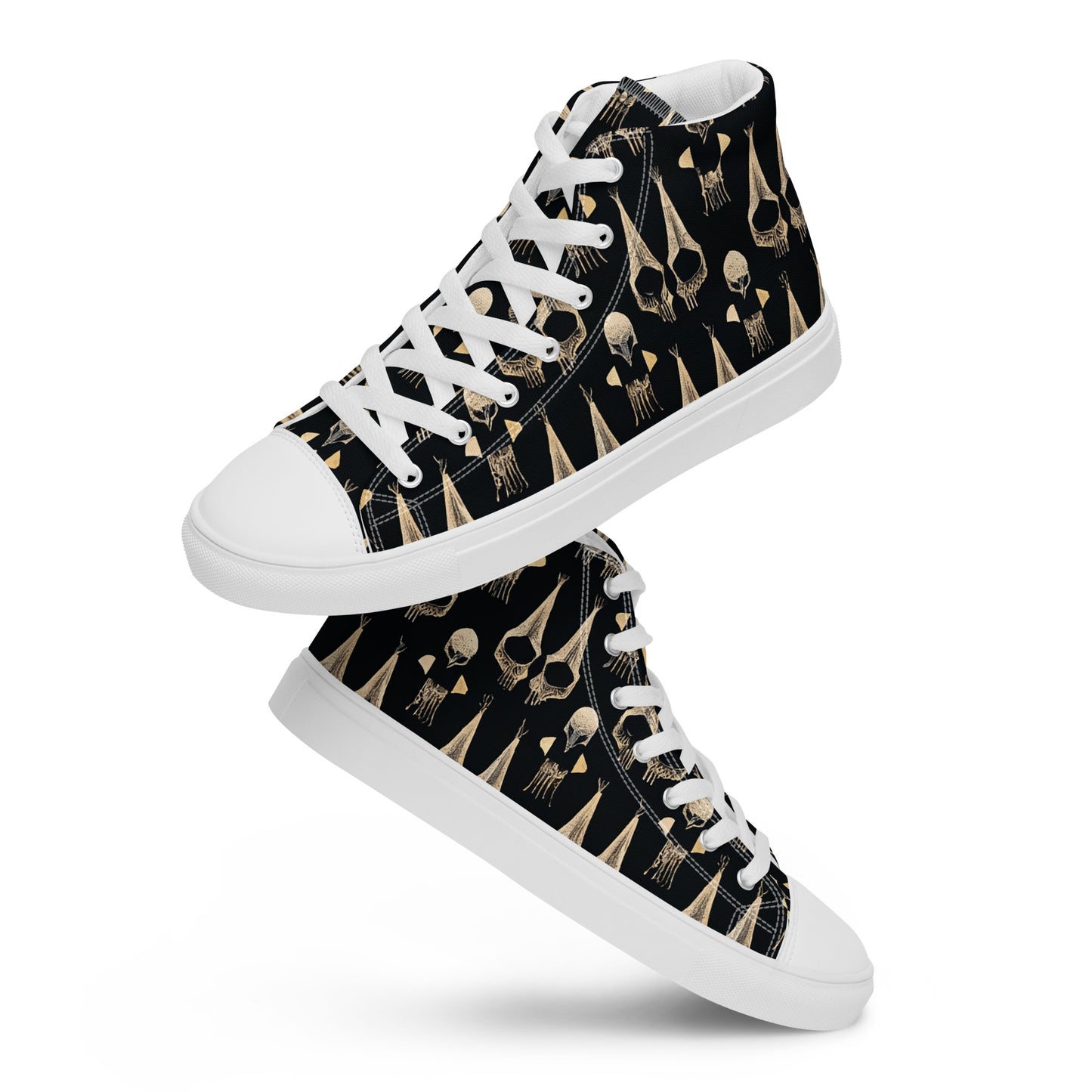 Bare Bones Women’s high top canvas shoes