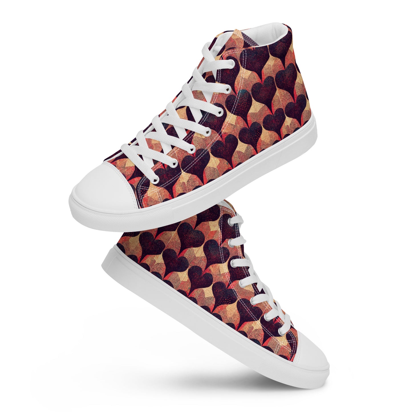 Loves Tapestry Women’s high top canvas shoes