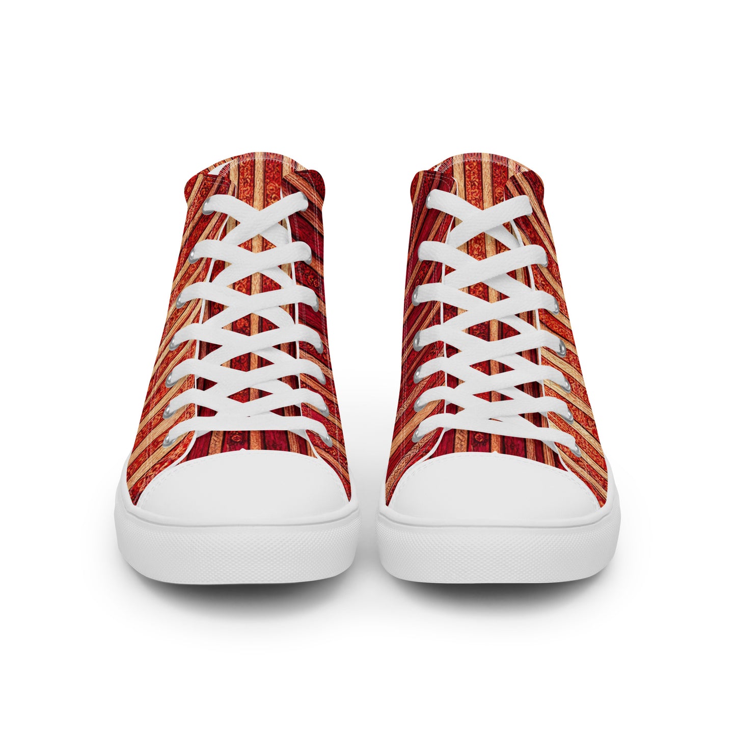 Intricate Carmine Women’s high top canvas shoes