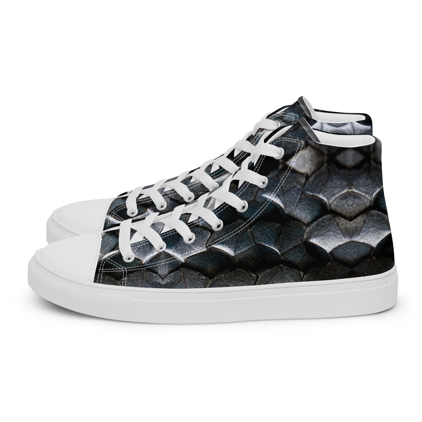 Josephus, the Ironclad Guardian Women’s high top canvas shoes