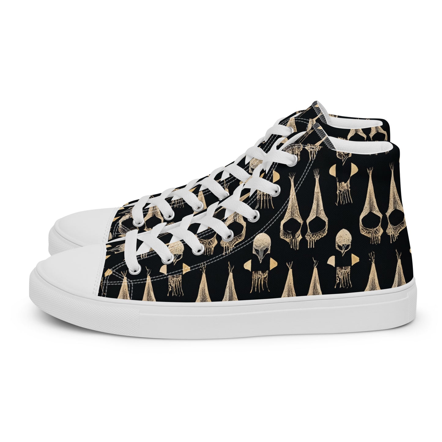 Bare Bones Women’s high top canvas shoes