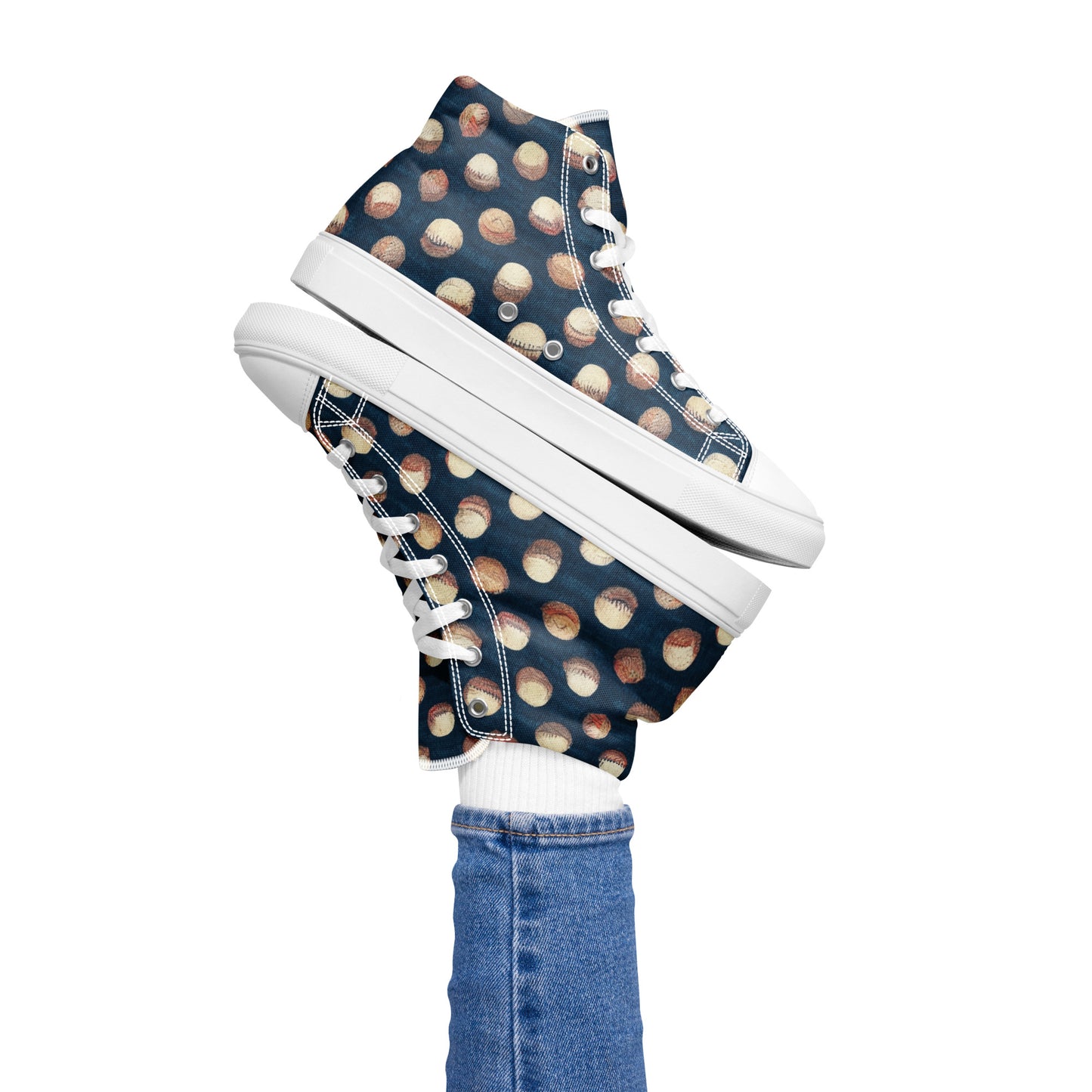 Base Hig Women’s high top canvas shoes