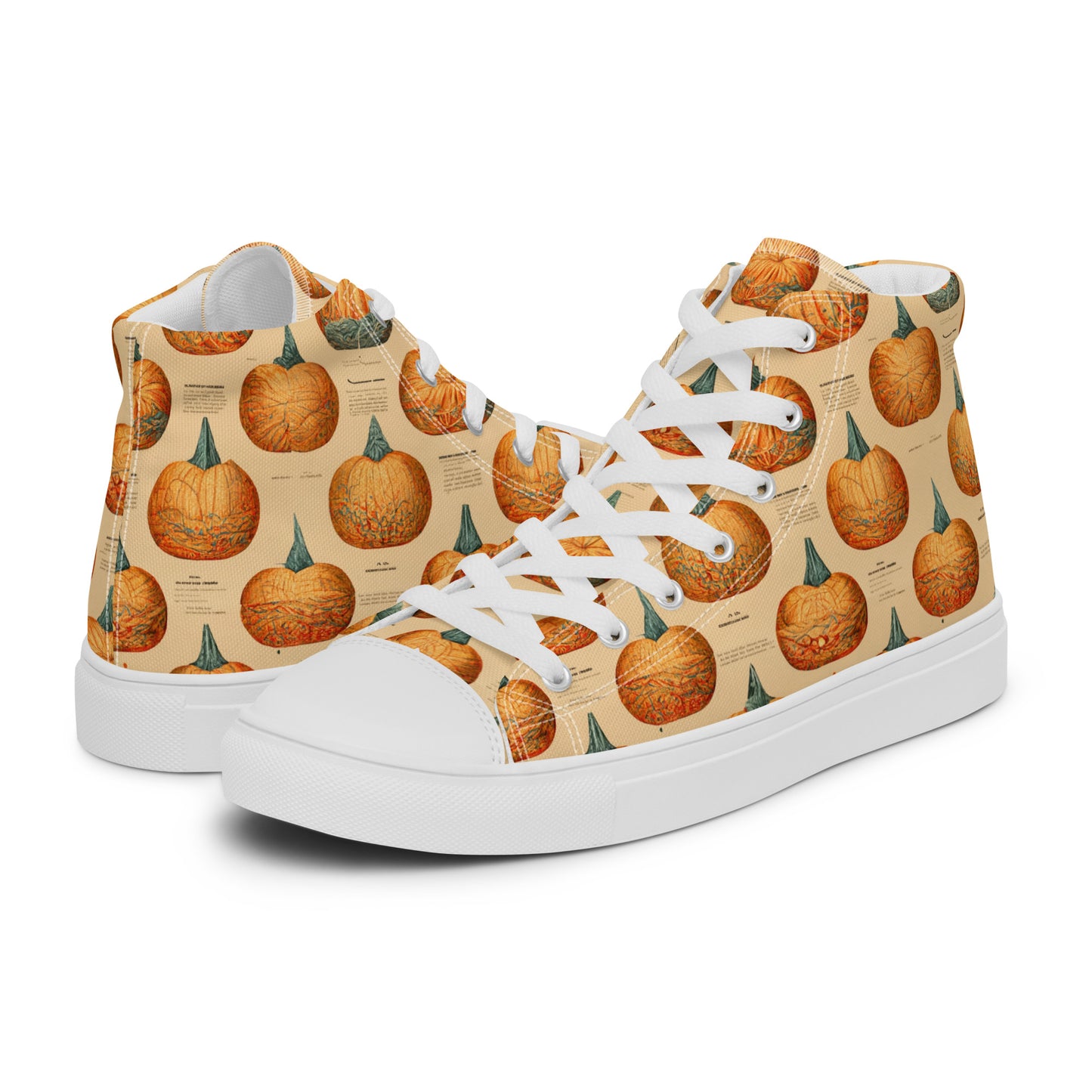 Pumpkin Patch Women’s high top canvas shoes