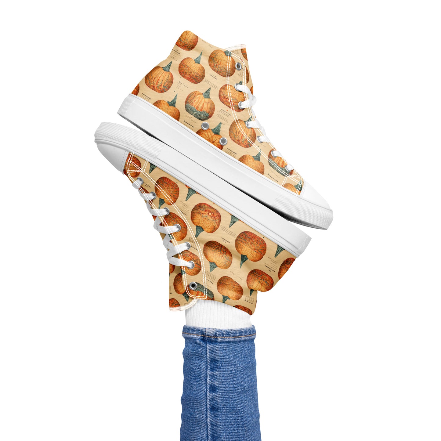 Pumpkin Patch Women’s high top canvas shoes