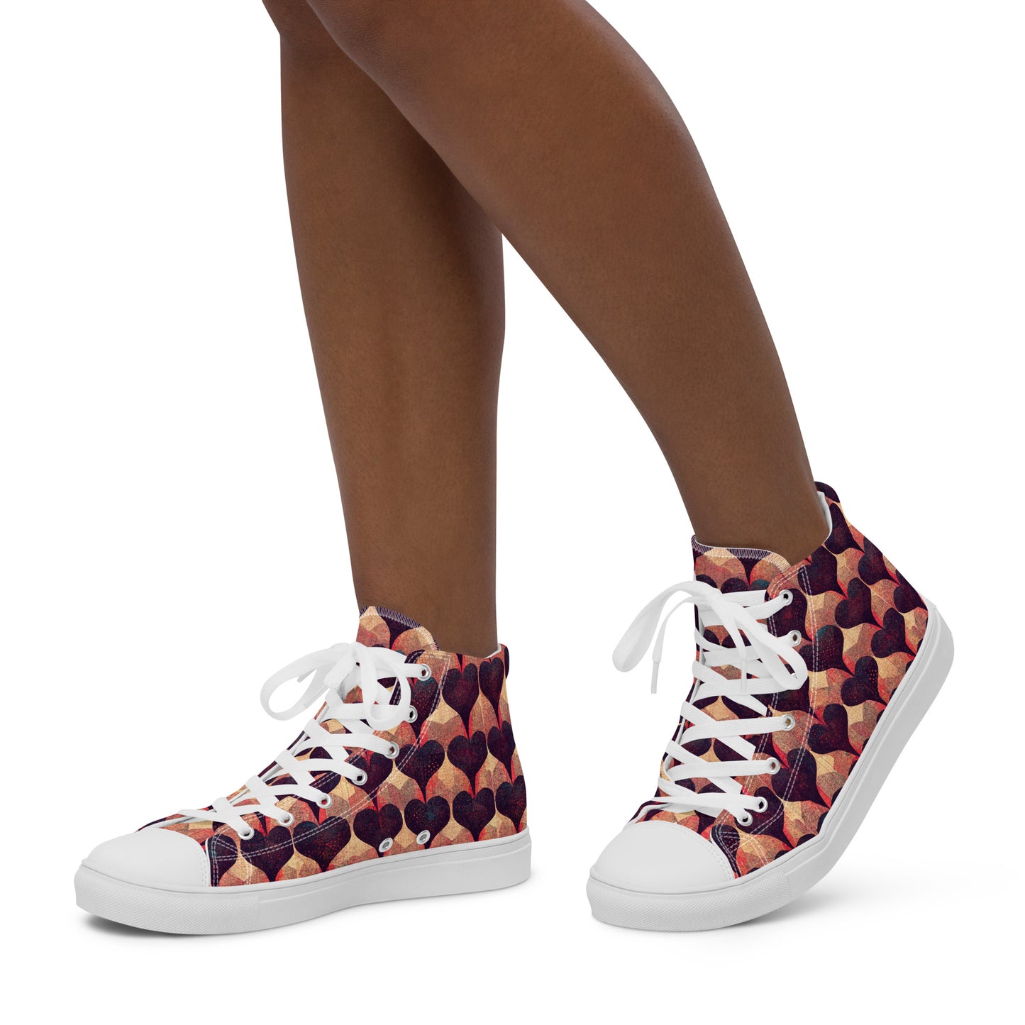 Loves Tapestry Women’s high top canvas shoes