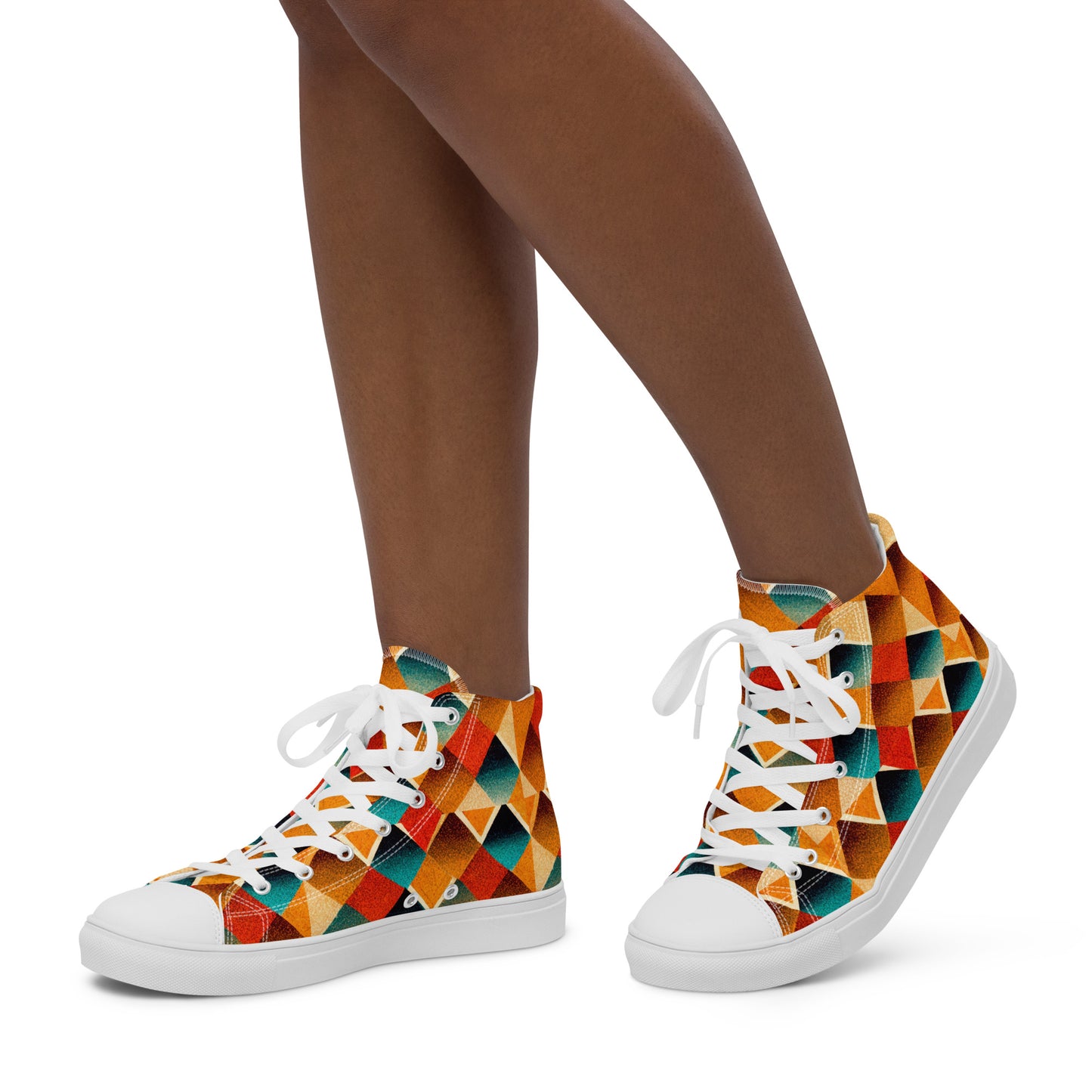 Elemental Weave Women’s high top canvas shoes