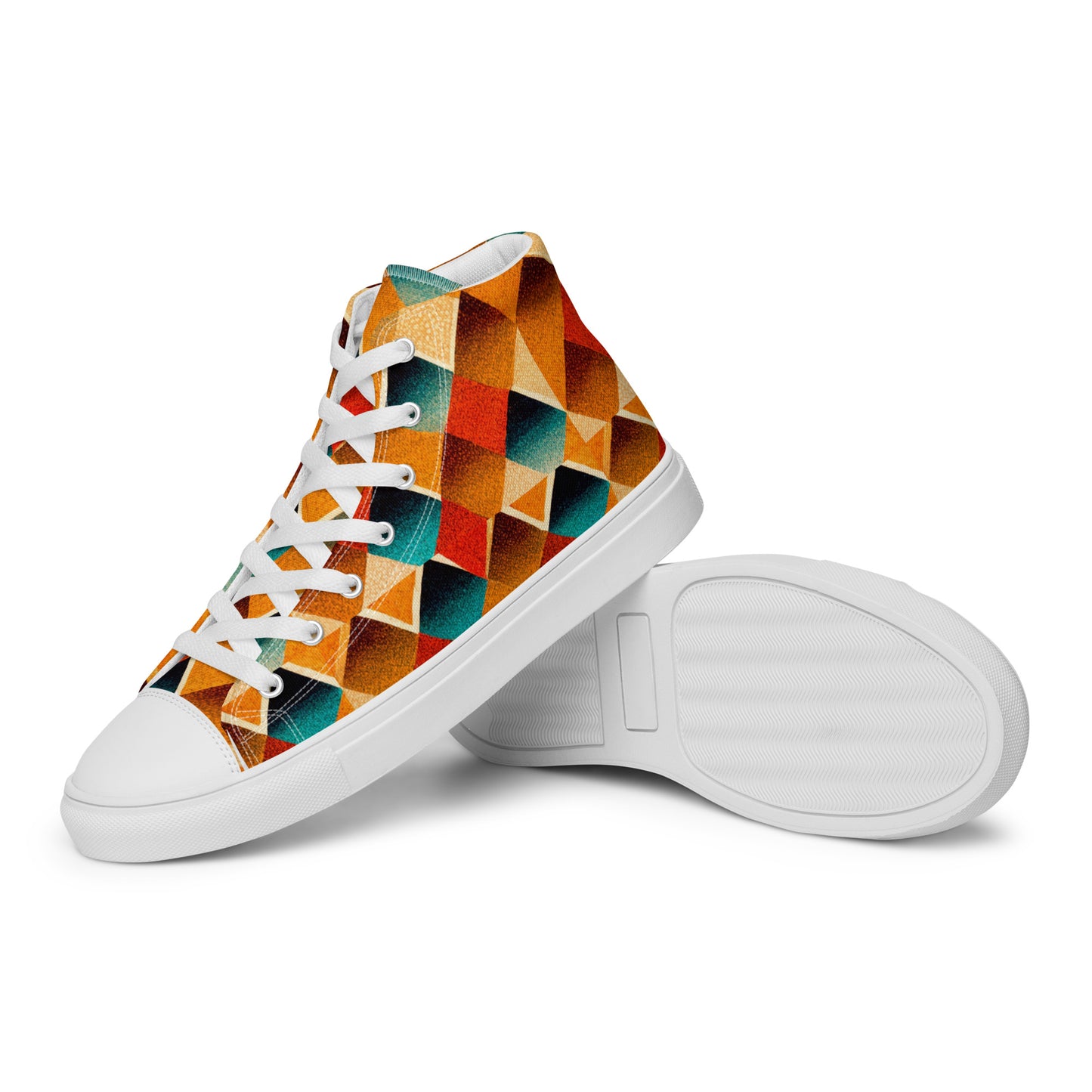 Elemental Weave Women’s high top canvas shoes