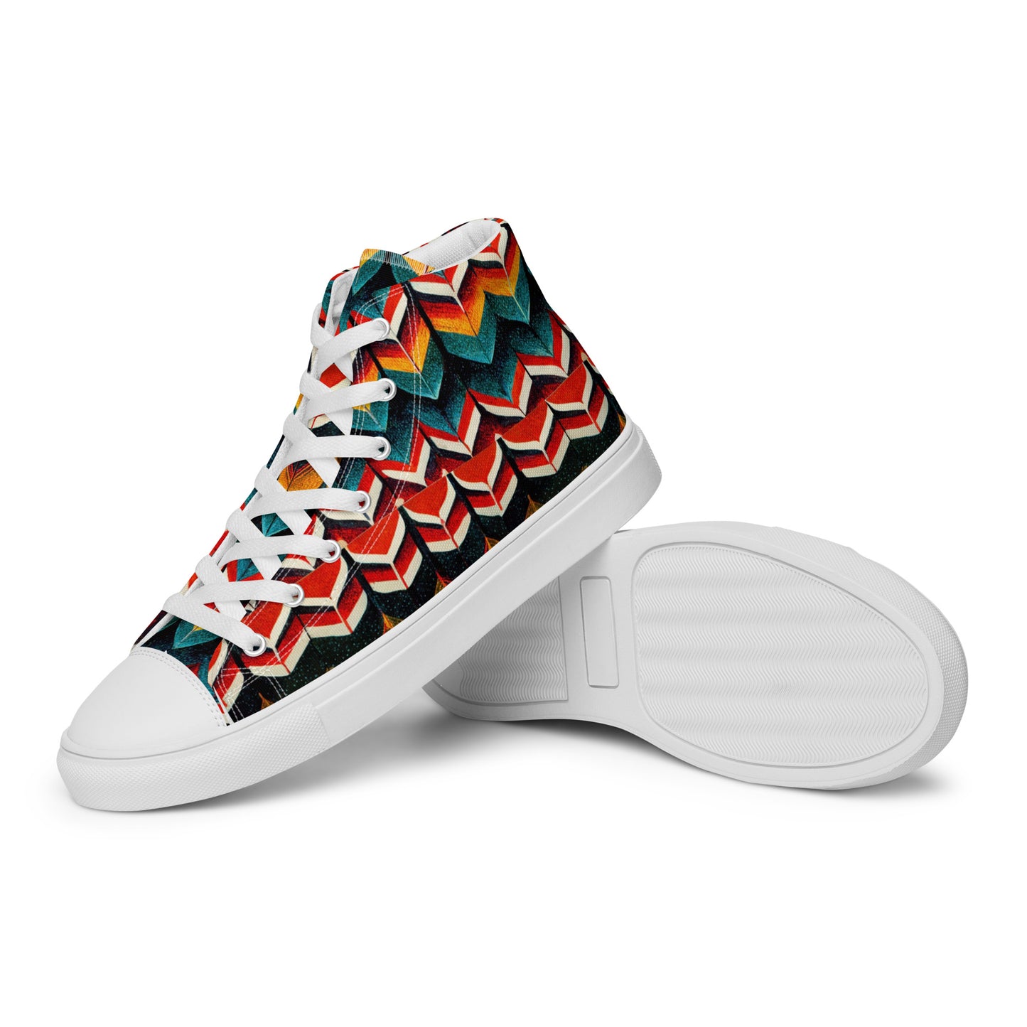 Jimmy’s Sweater Women’s high top canvas shoes