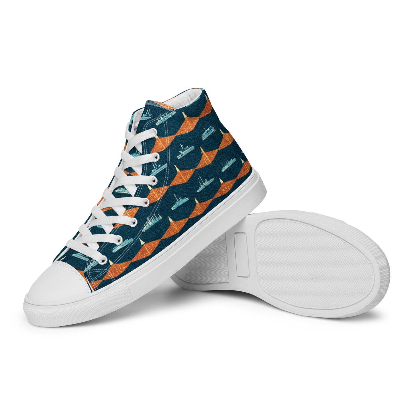 Mariners Melody Women’s high top canvas shoes