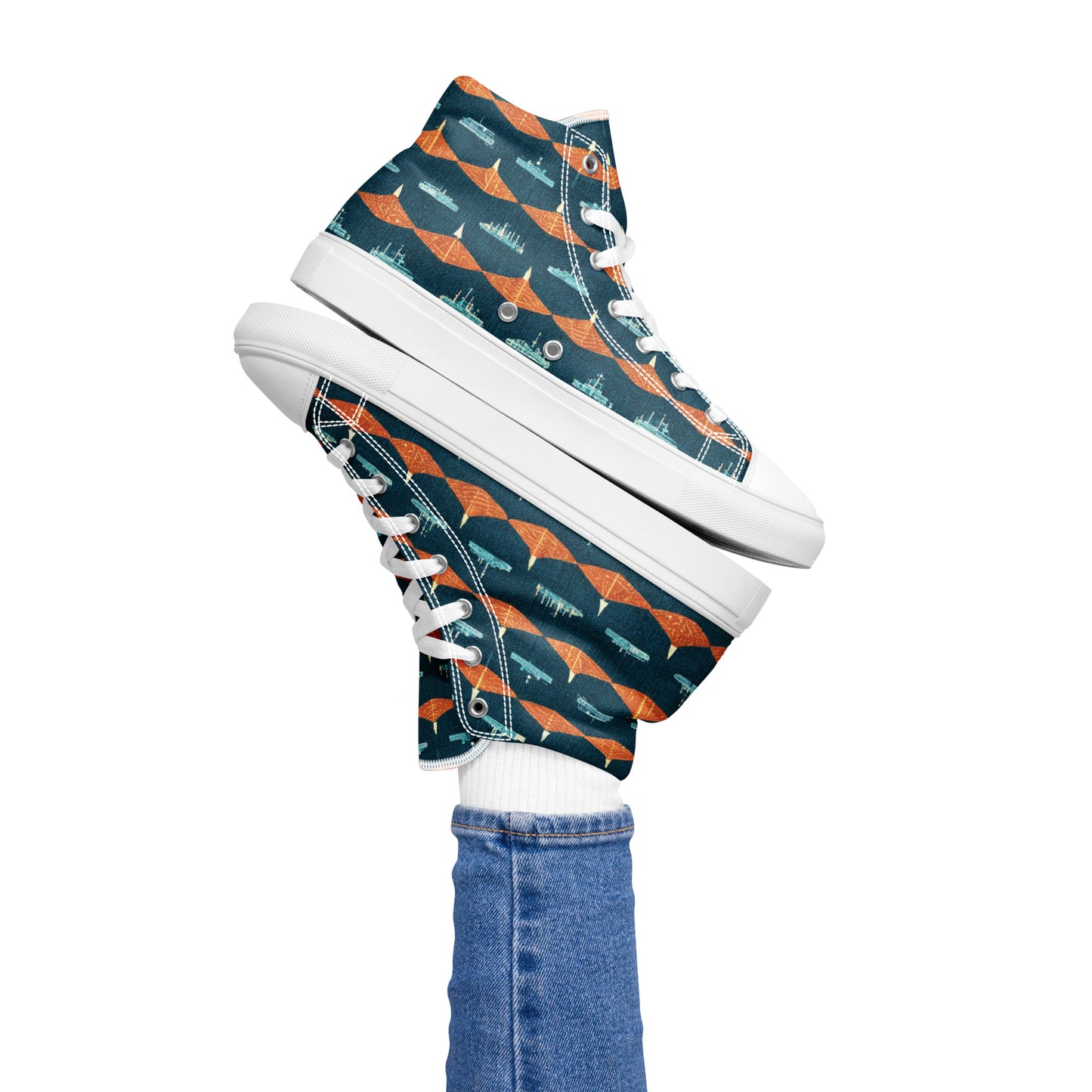 Mariners Melody Women’s high top canvas shoes