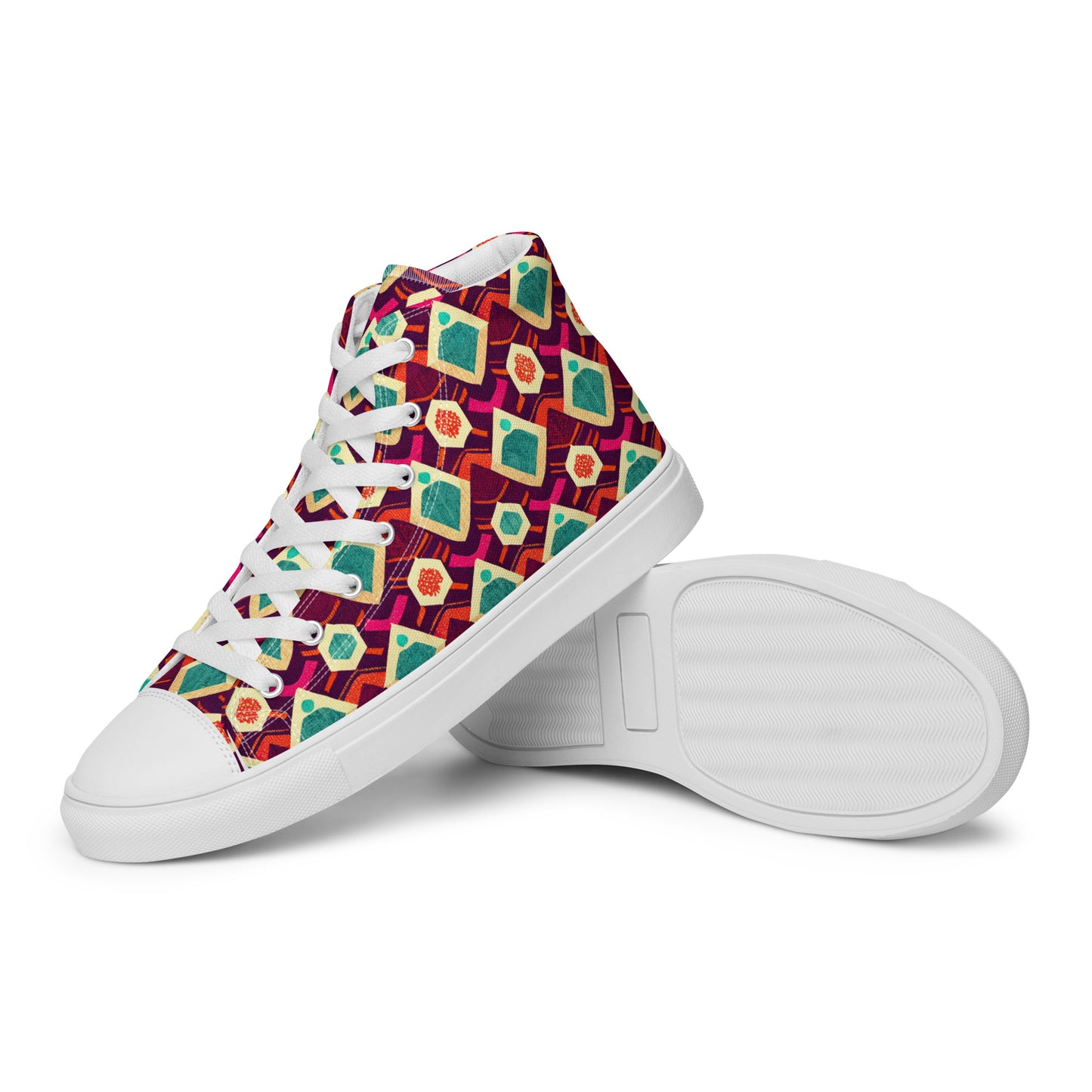 Morning Delight Women’s high top canvas shoes