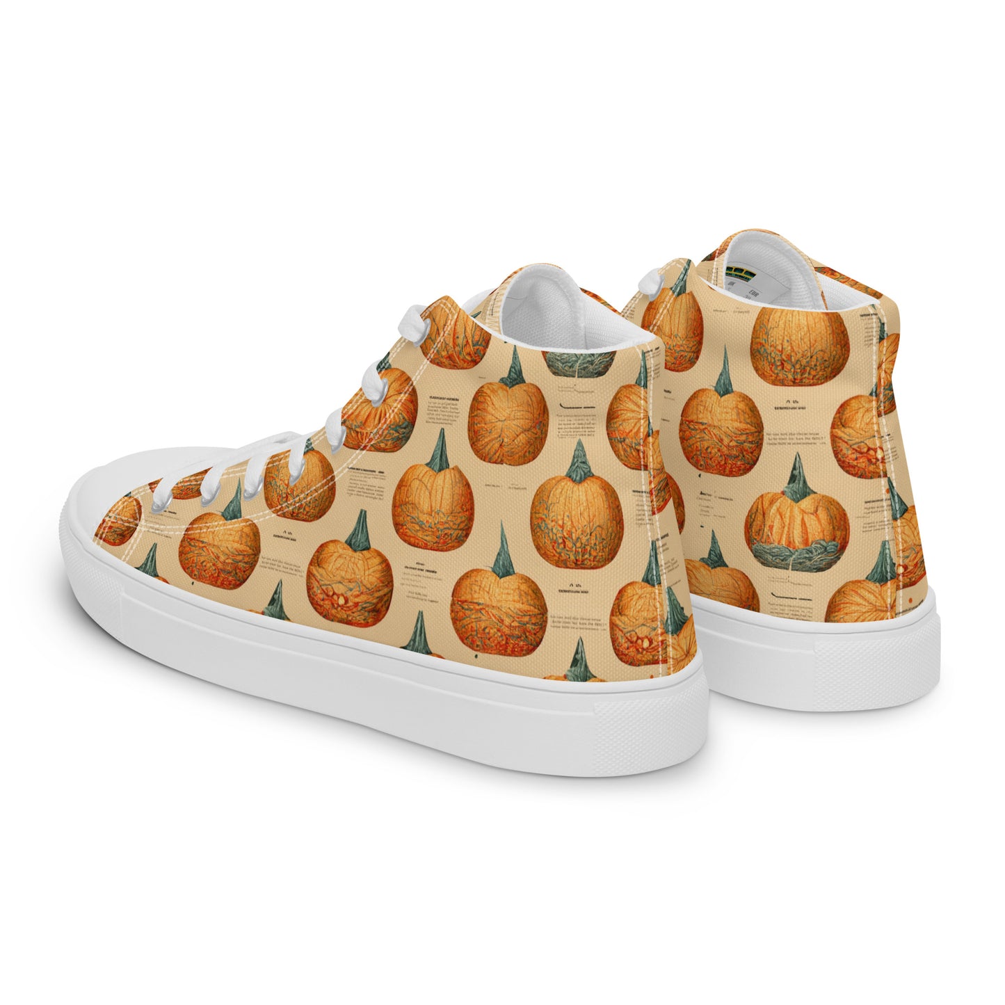 Pumpkin Patch Women’s high top canvas shoes