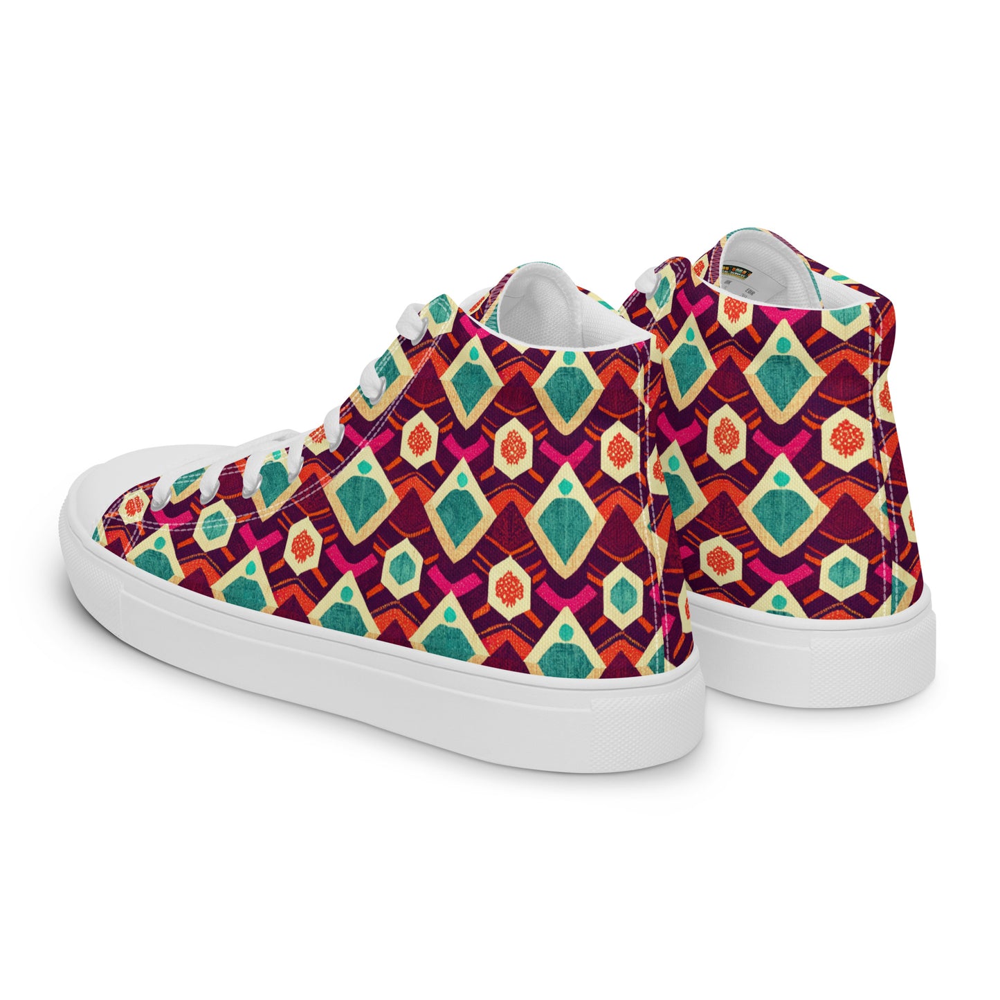 Morning Delight Women’s high top canvas shoes