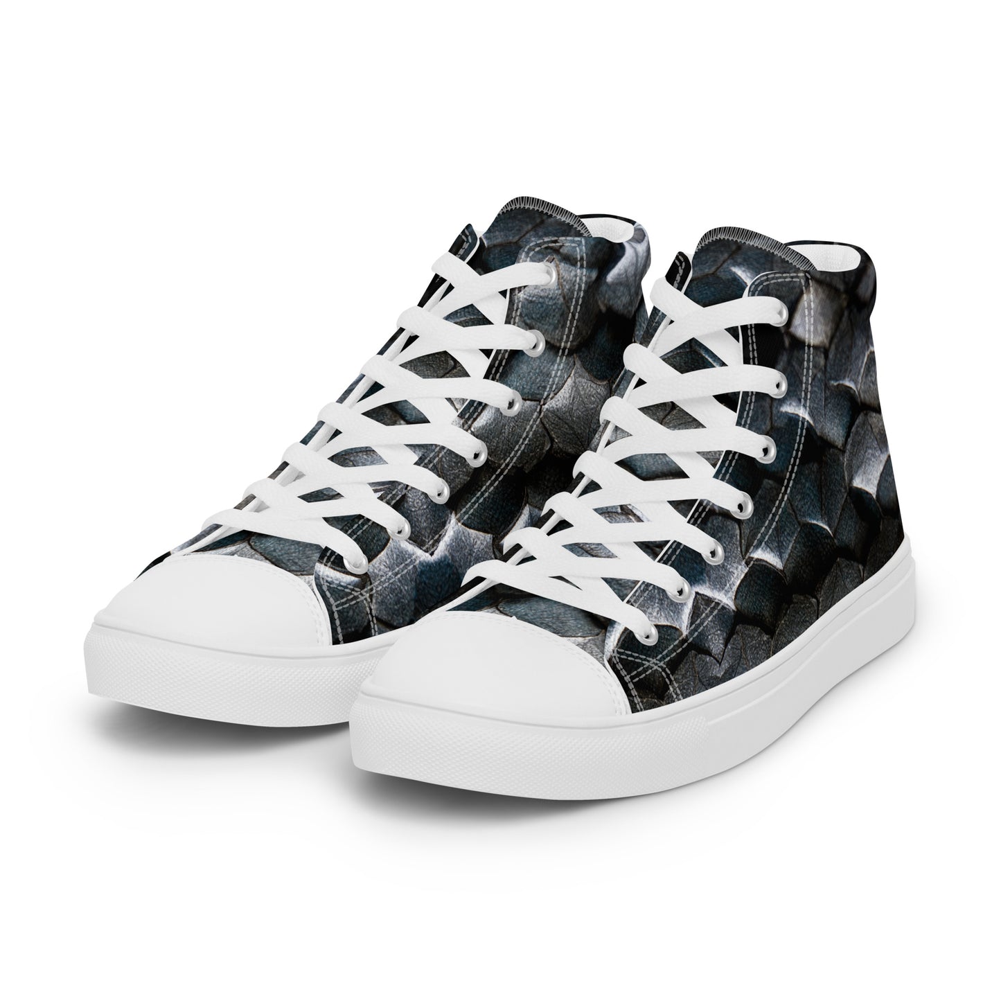 Josephus, the Ironclad Guardian Women’s high top canvas shoes