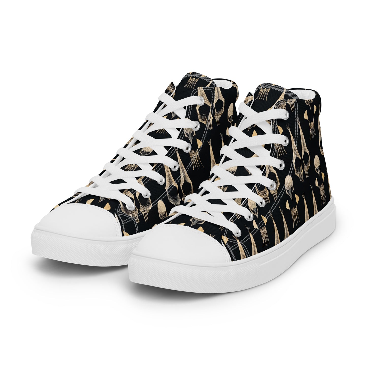 Bare Bones Women’s high top canvas shoes