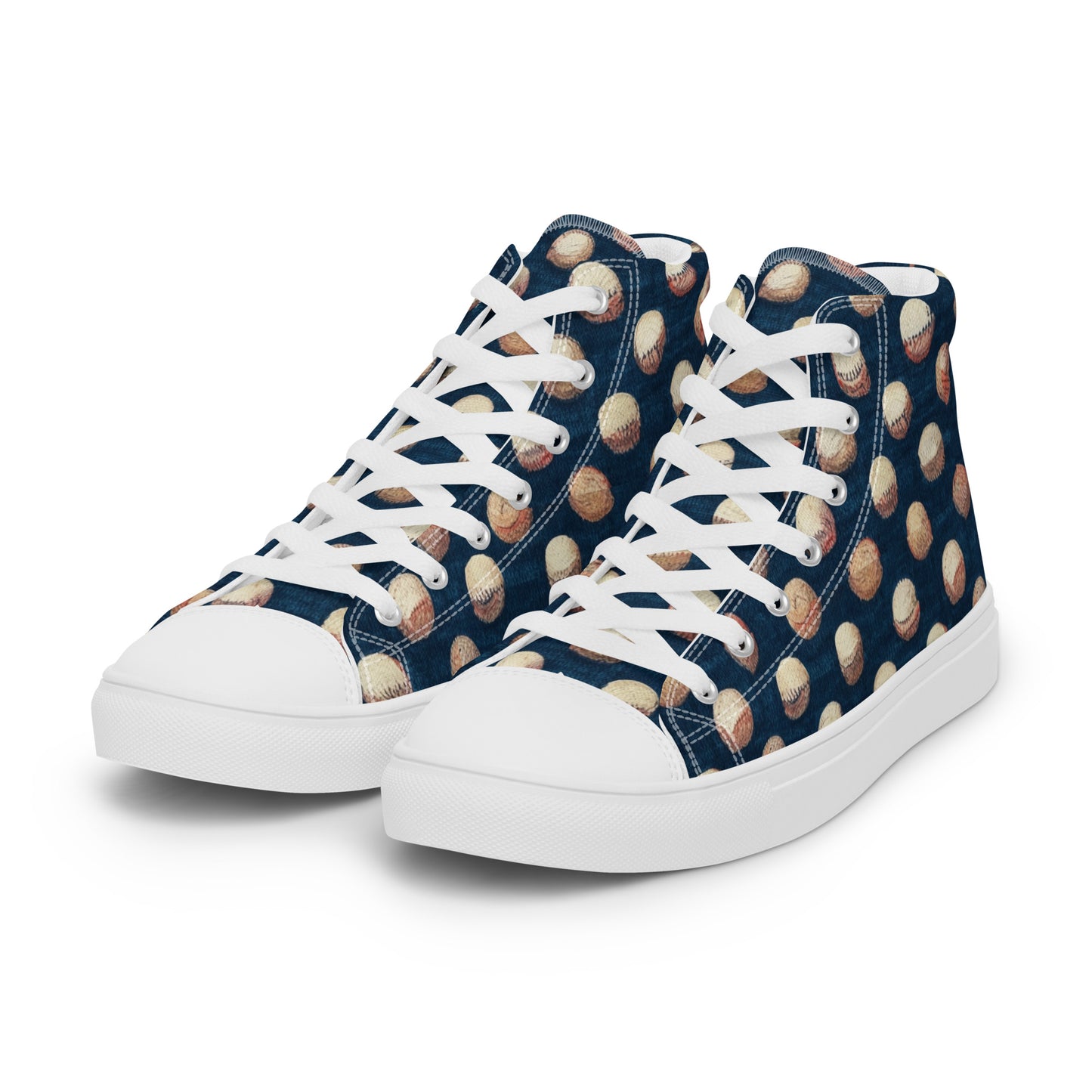 Base Hig Women’s high top canvas shoes