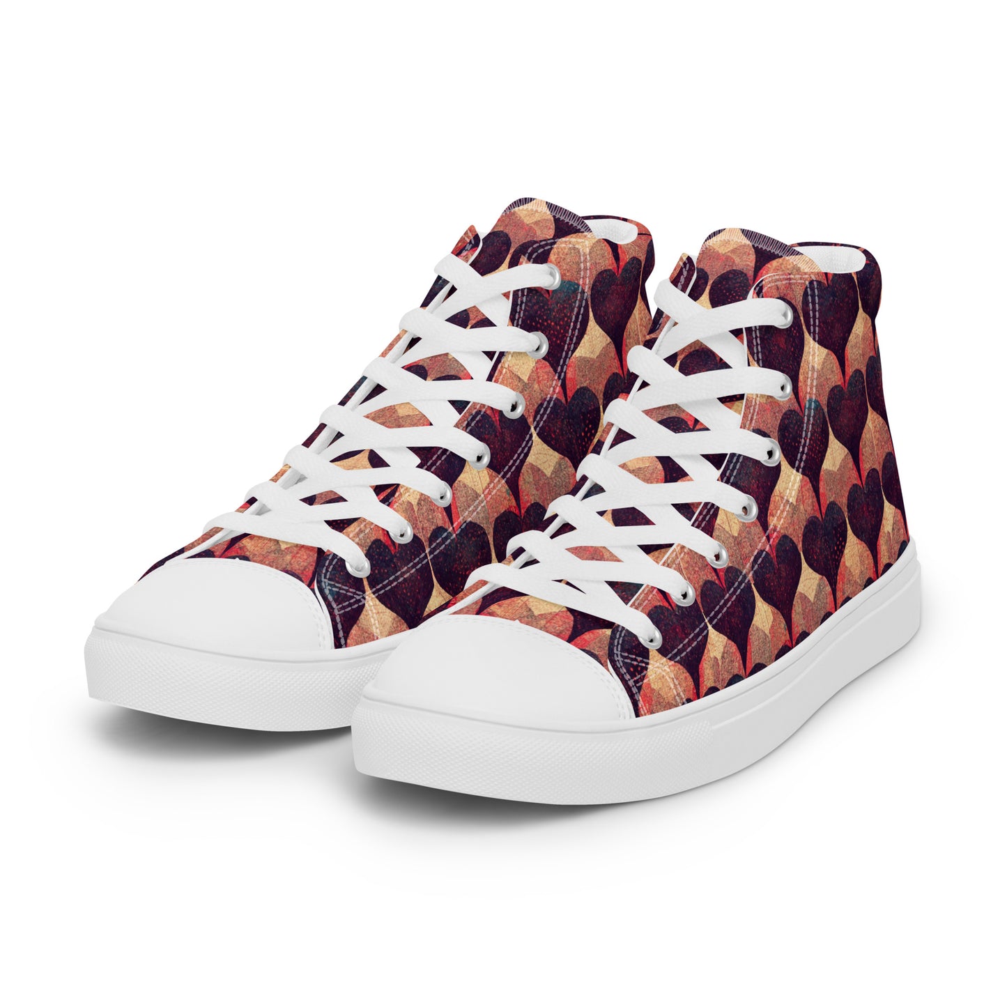 Loves Tapestry Women’s high top canvas shoes