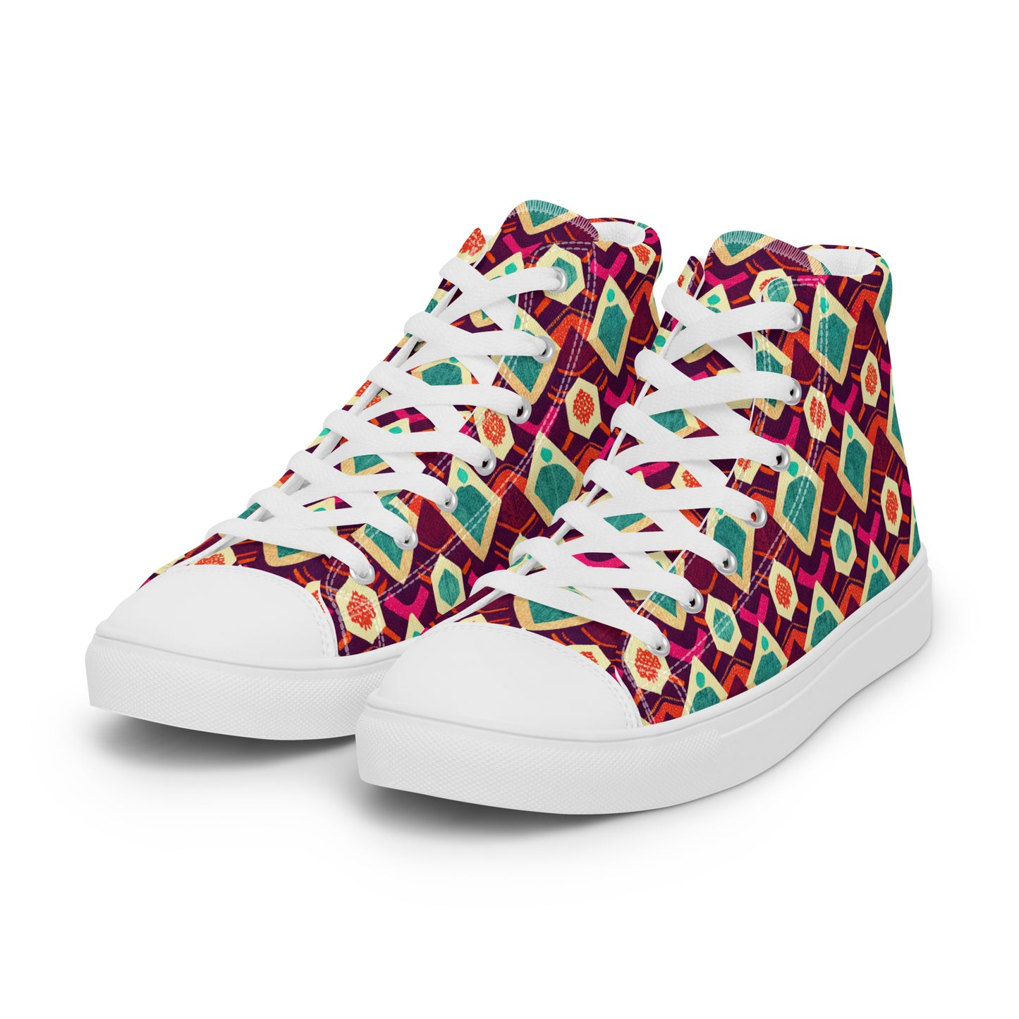 Morning Delight Women’s high top canvas shoes