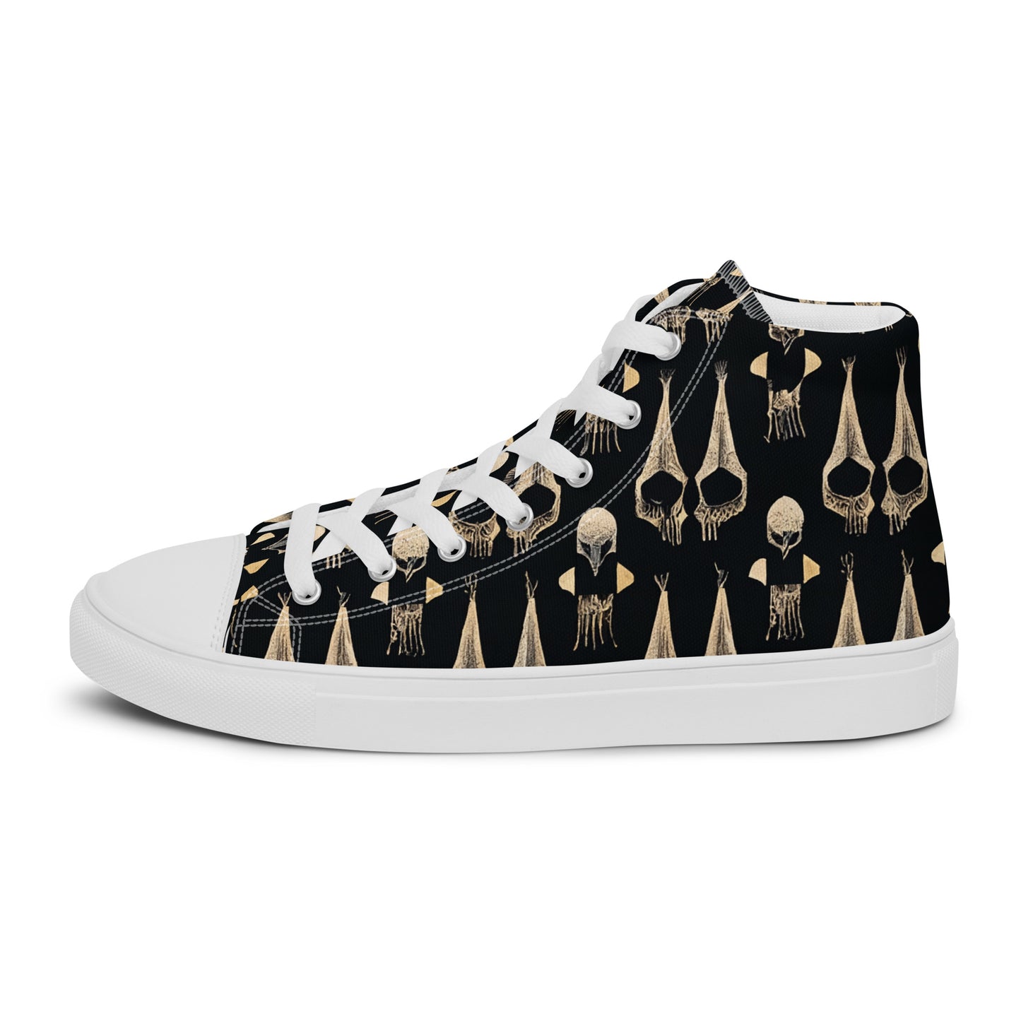 Bare Bones Women’s high top canvas shoes