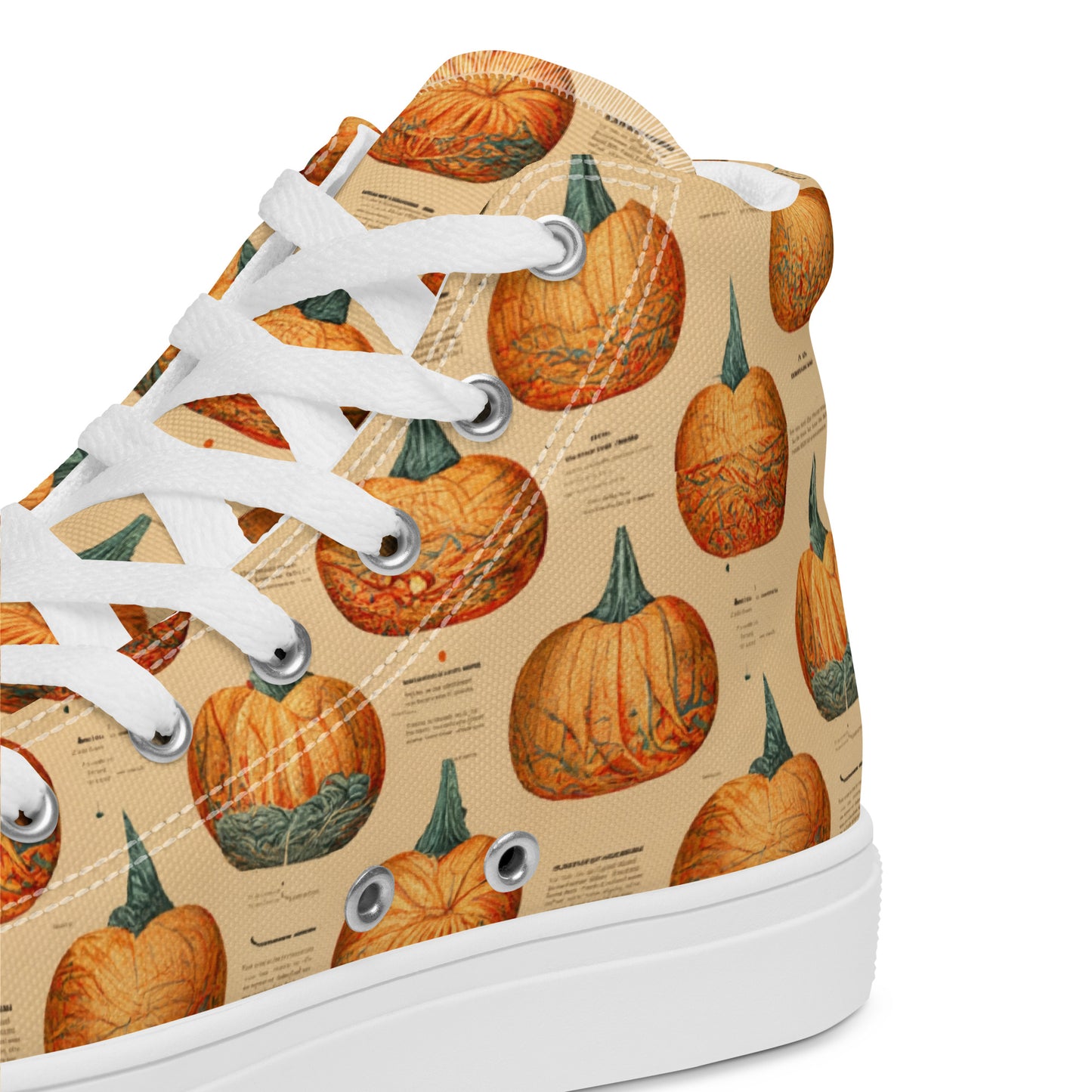 Pumpkin Patch Women’s high top canvas shoes