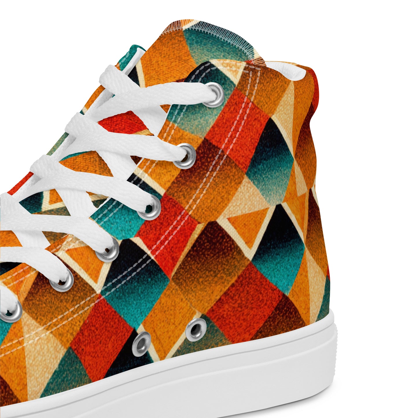 Elemental Weave Women’s high top canvas shoes