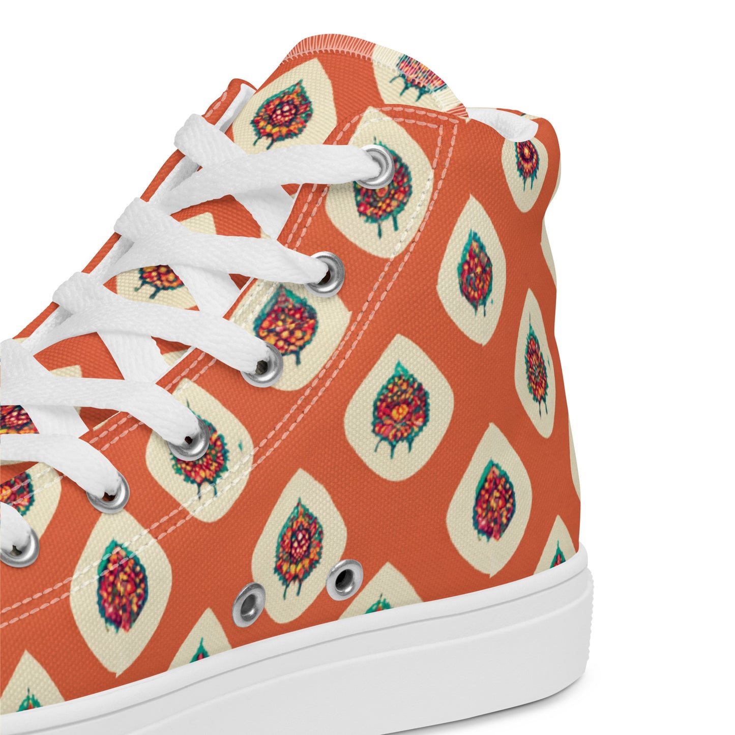 Mango Tango Women’s high top canvas shoes