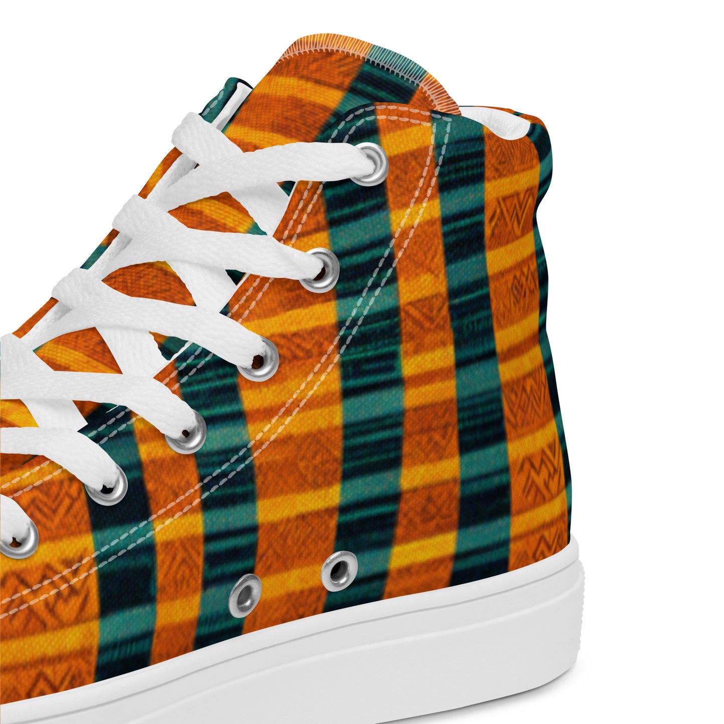 Sunset & Surf Women’s high top canvas shoes