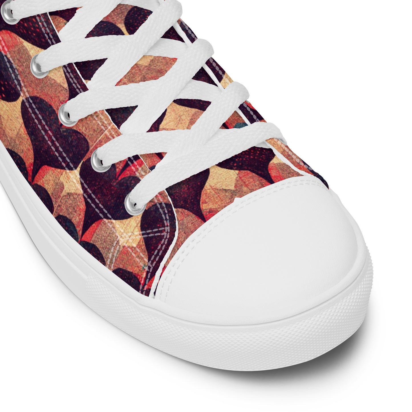 Loves Tapestry Women’s high top canvas shoes