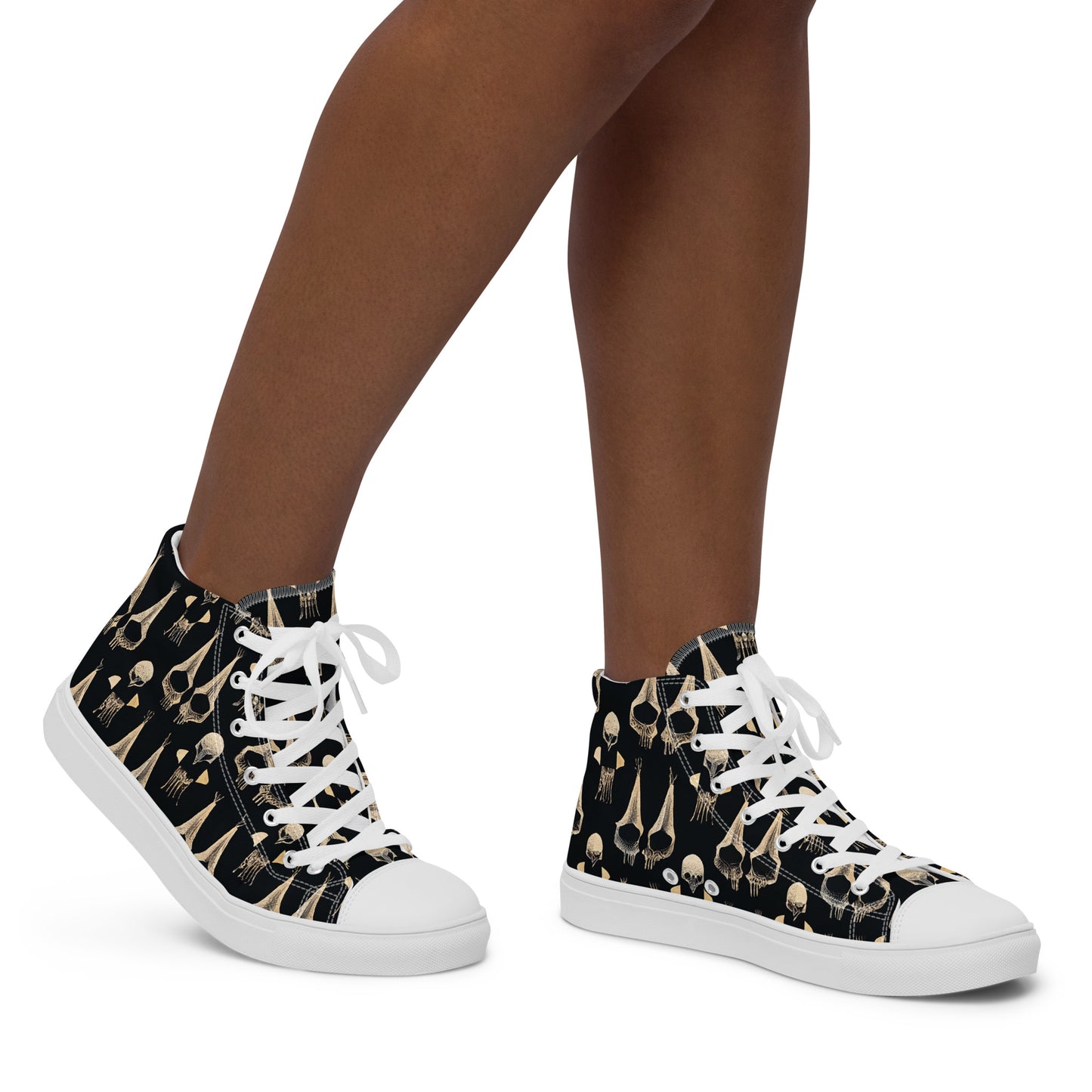 Bare Bones Women’s high top canvas shoes