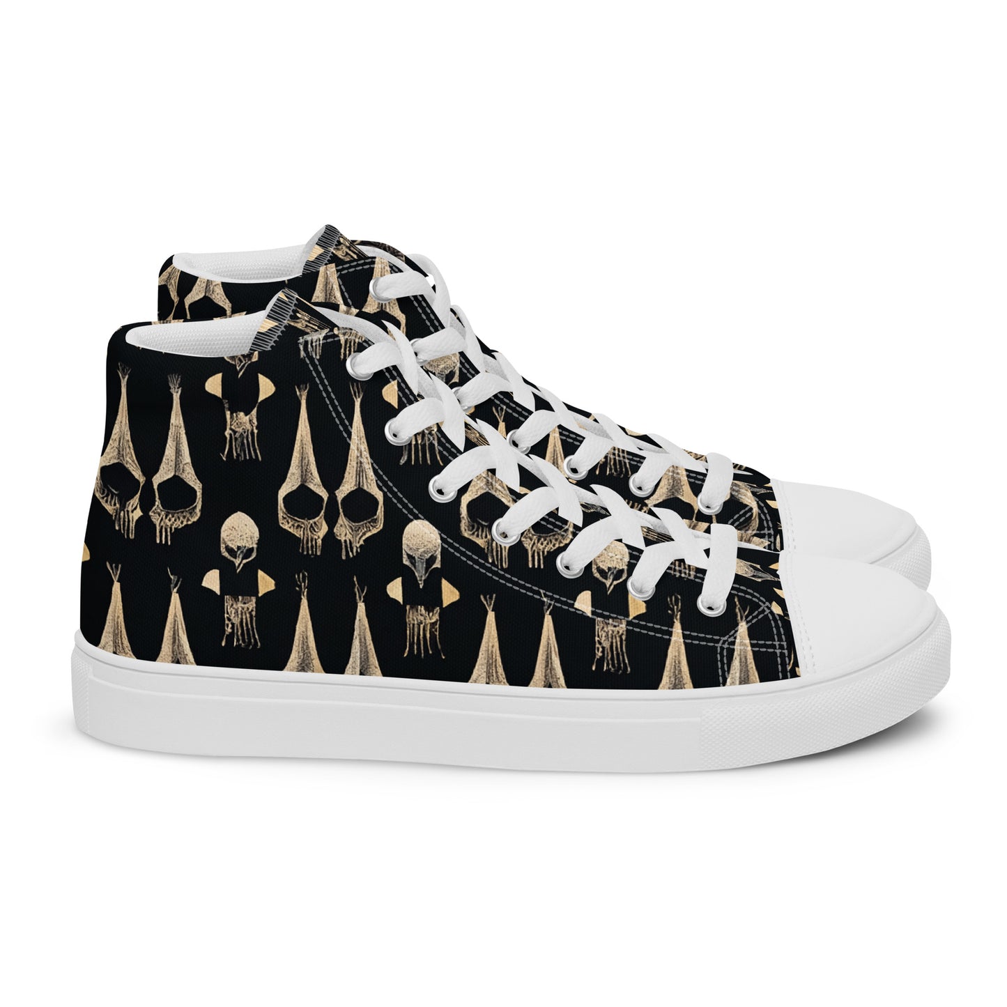 Bare Bones Women’s high top canvas shoes