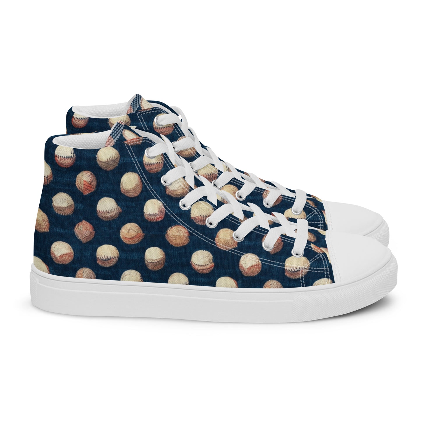 Base Hig Women’s high top canvas shoes