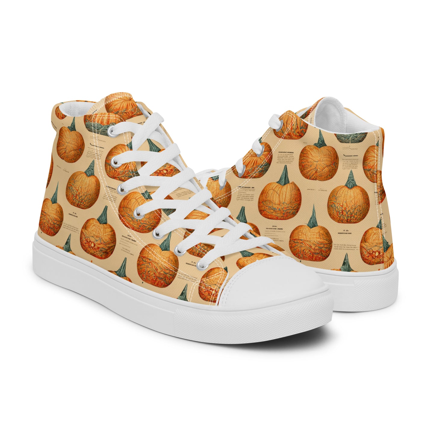 Pumpkin Patch Women’s high top canvas shoes